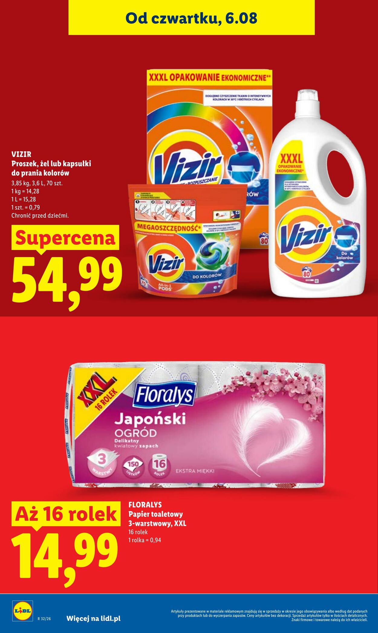 Gazetka Lidl 06.08.2026 - 08.08.2026