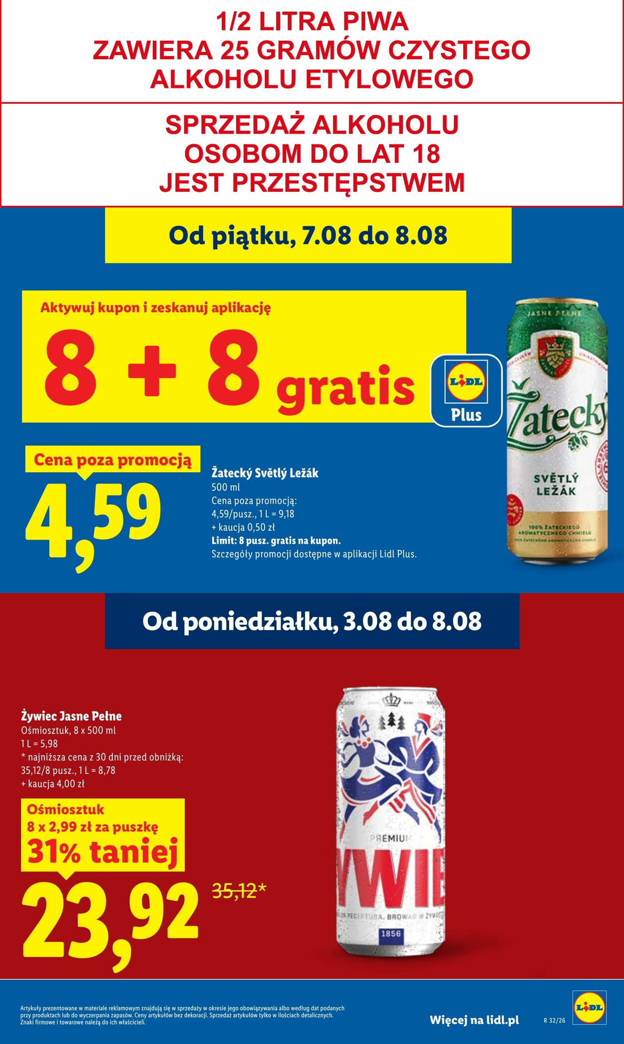 Gazetka Lidl 06.08.2026 - 08.08.2026