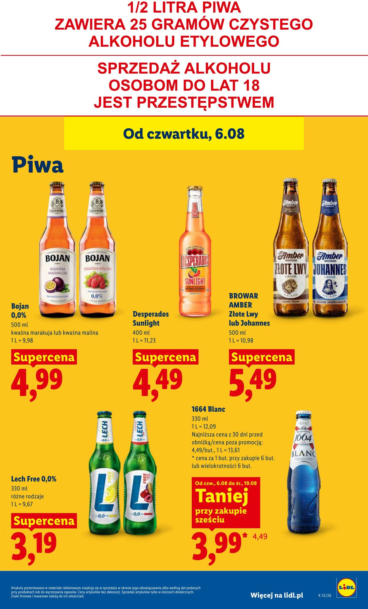 Gazetka Lidl 06.08.2026 - 08.08.2026