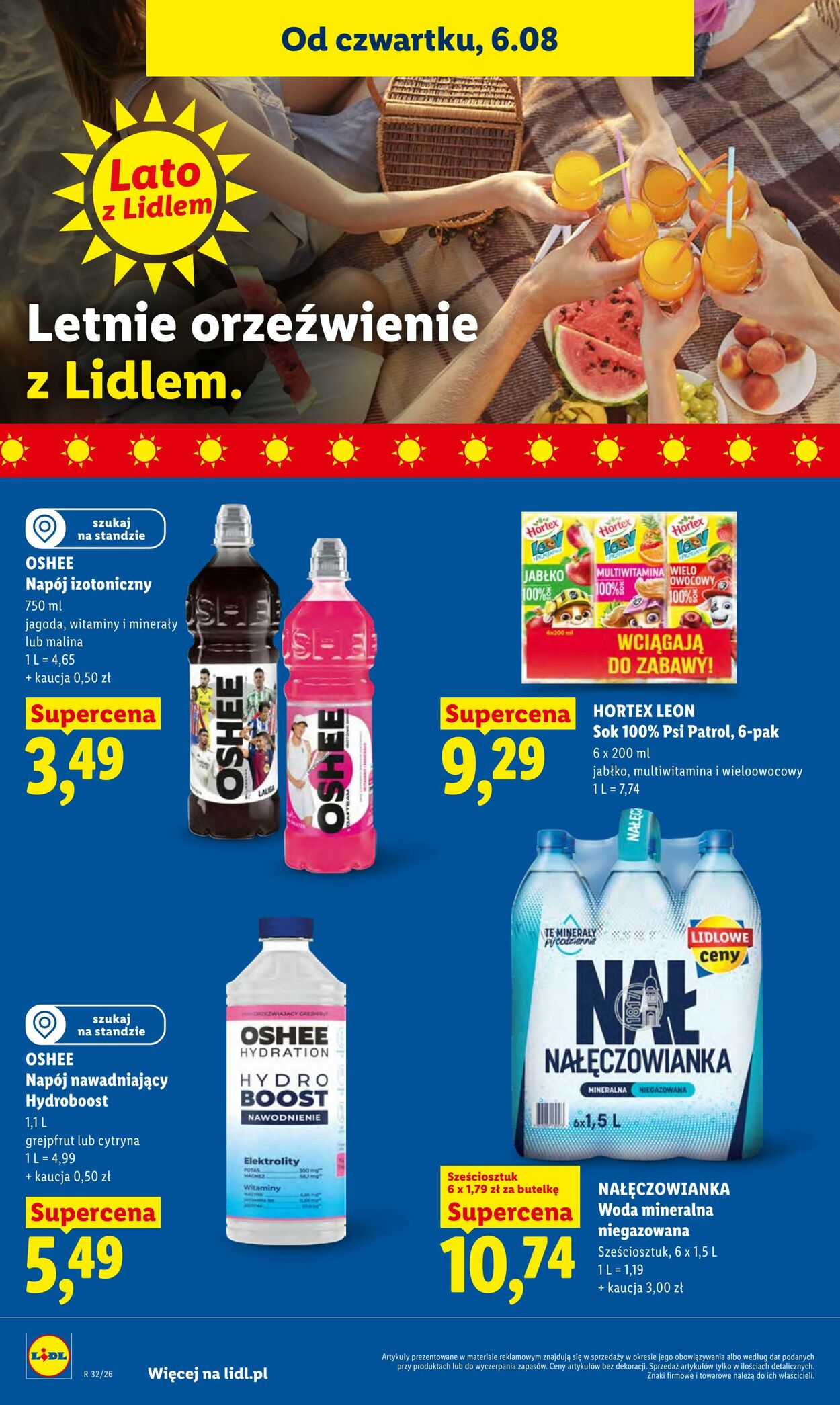 Gazetka Lidl 06.08.2026 - 08.08.2026
