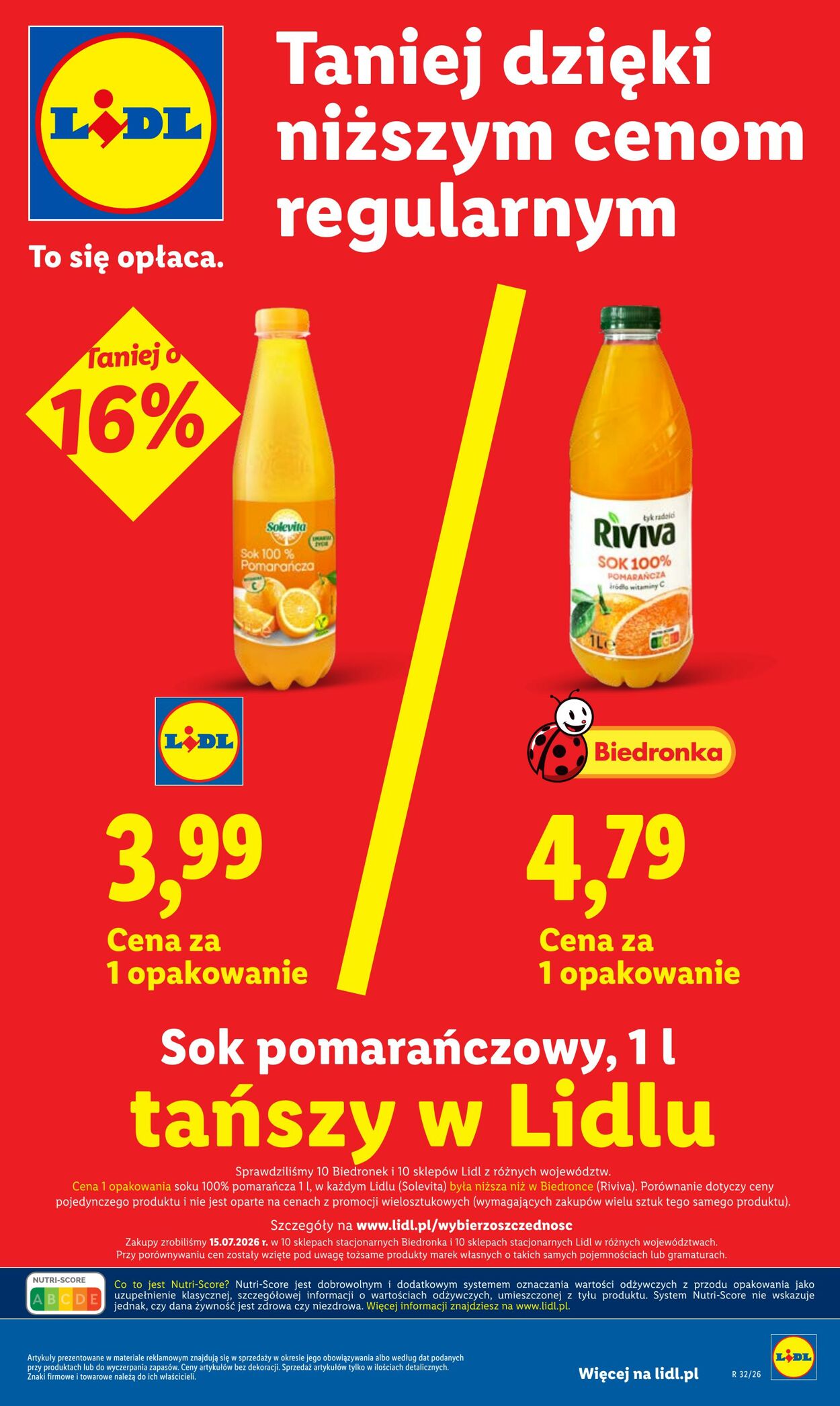 Gazetka Lidl 06.08.2026 - 08.08.2026