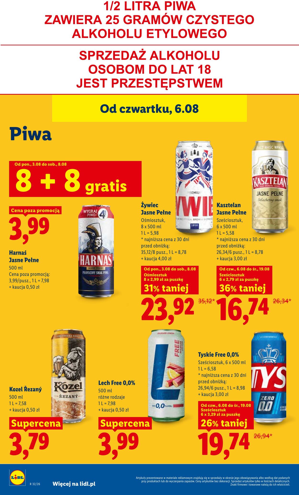 Gazetka Lidl 06.08.2026 - 08.08.2026