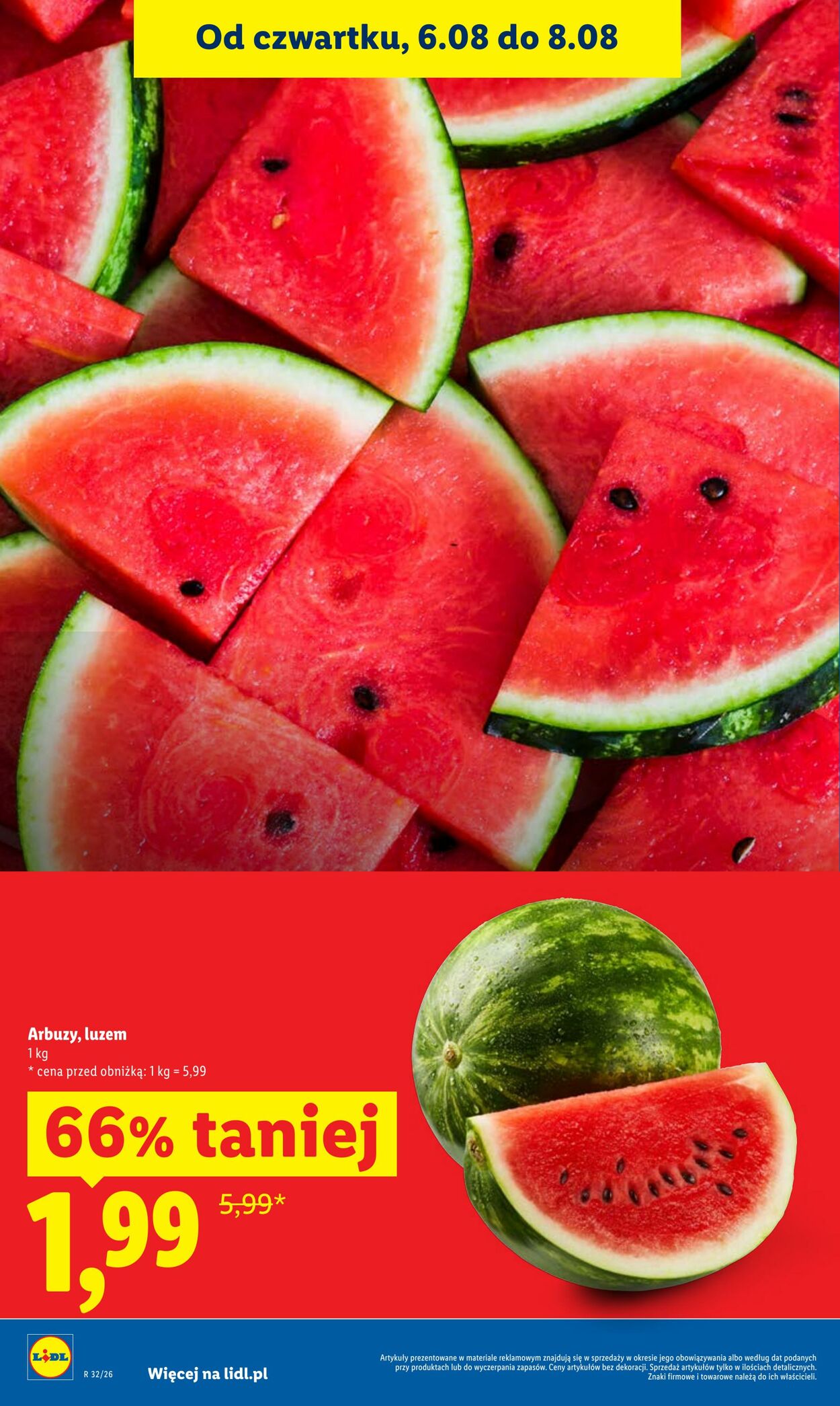 Gazetka Lidl 06.08.2026 - 08.08.2026