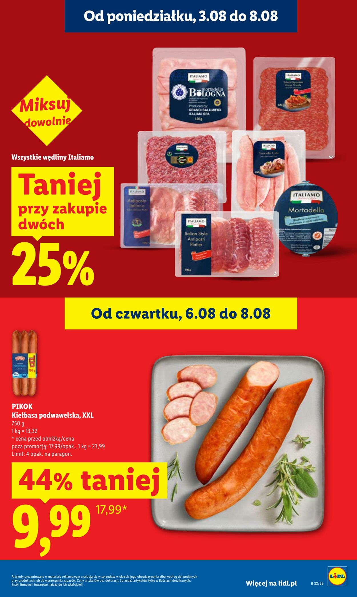 Gazetka Lidl 06.08.2026 - 08.08.2026