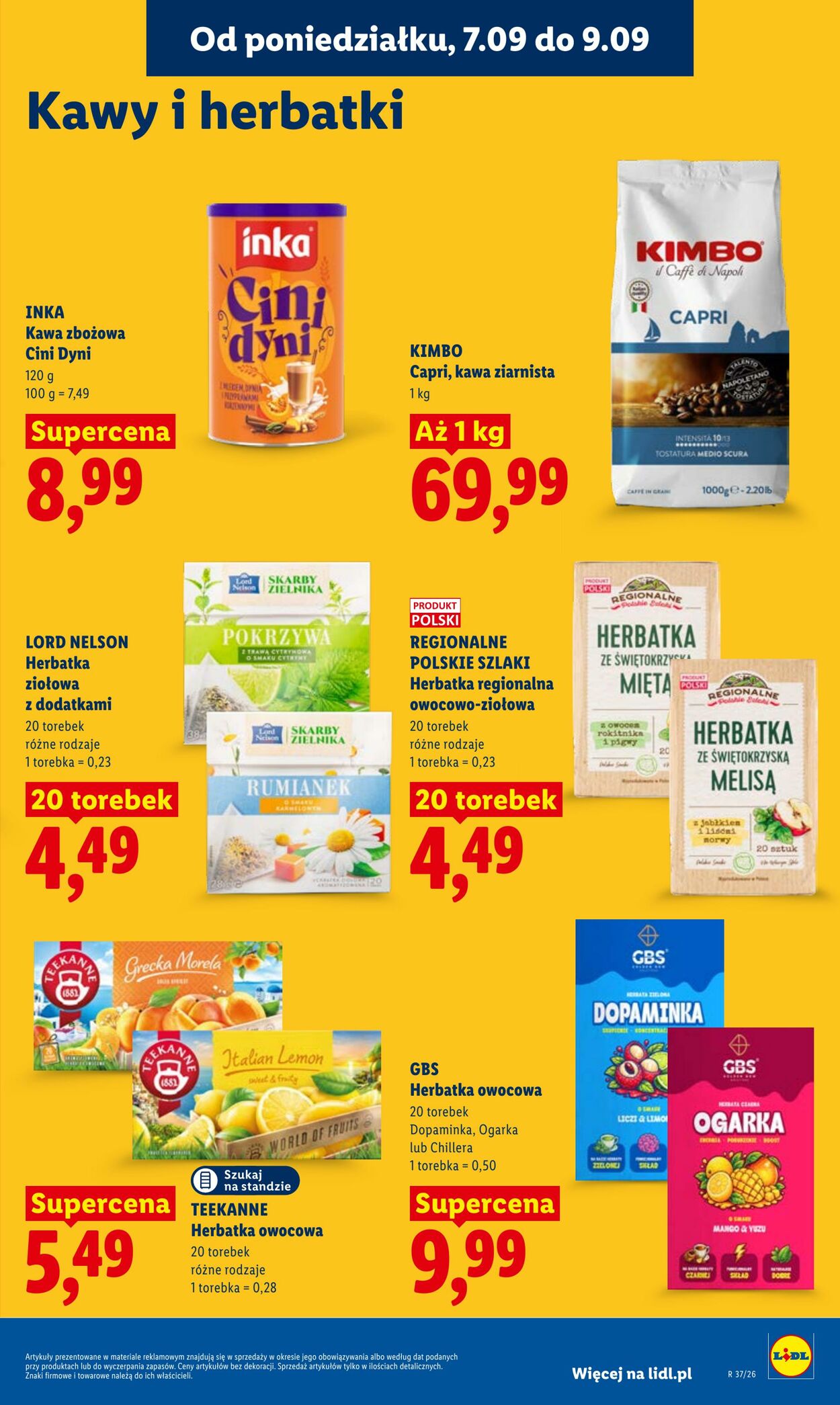 Gazetka Lidl 07.09.2026 - 09.09.2026