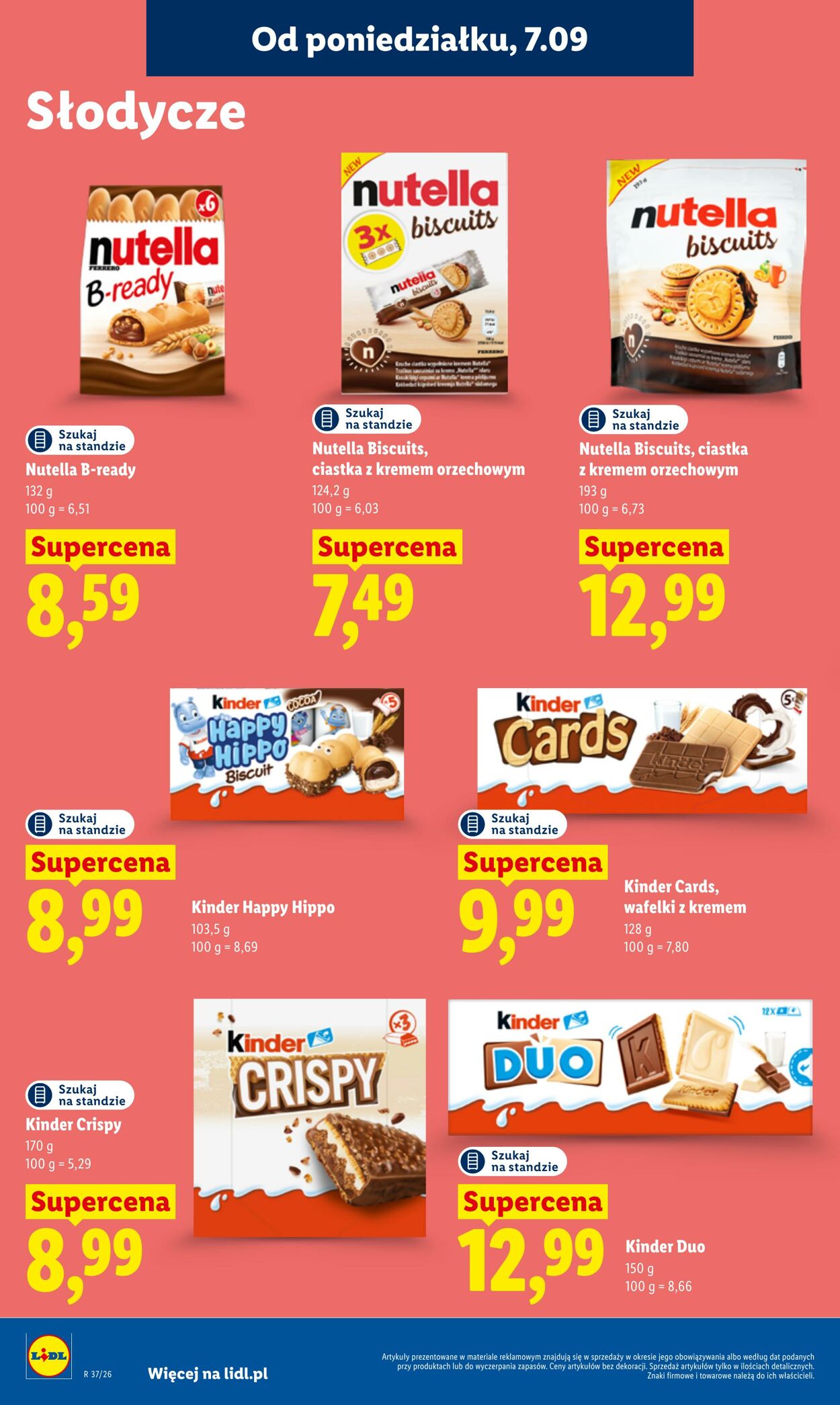 Gazetka Lidl 07.09.2026 - 09.09.2026