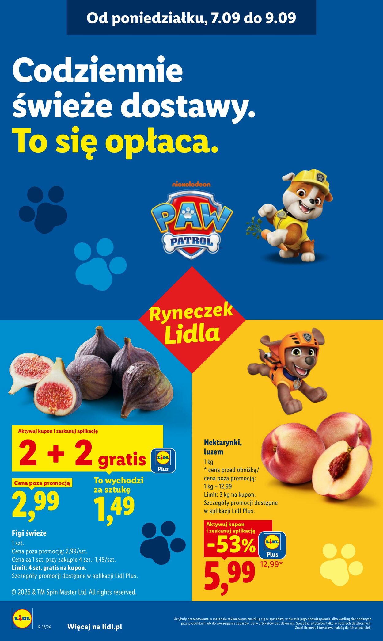 Gazetka Lidl 07.09.2026 - 09.09.2026