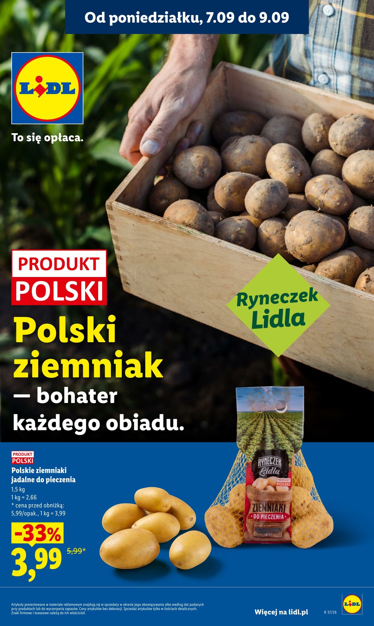 Gazetka Lidl 07.09.2026 - 09.09.2026
