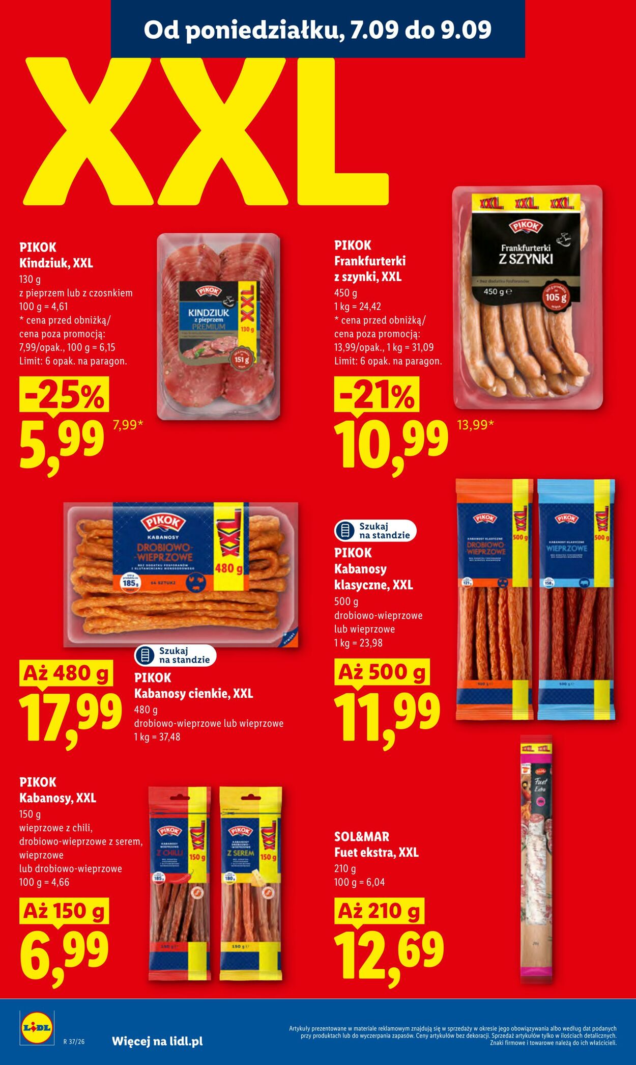 Gazetka Lidl 07.09.2026 - 09.09.2026