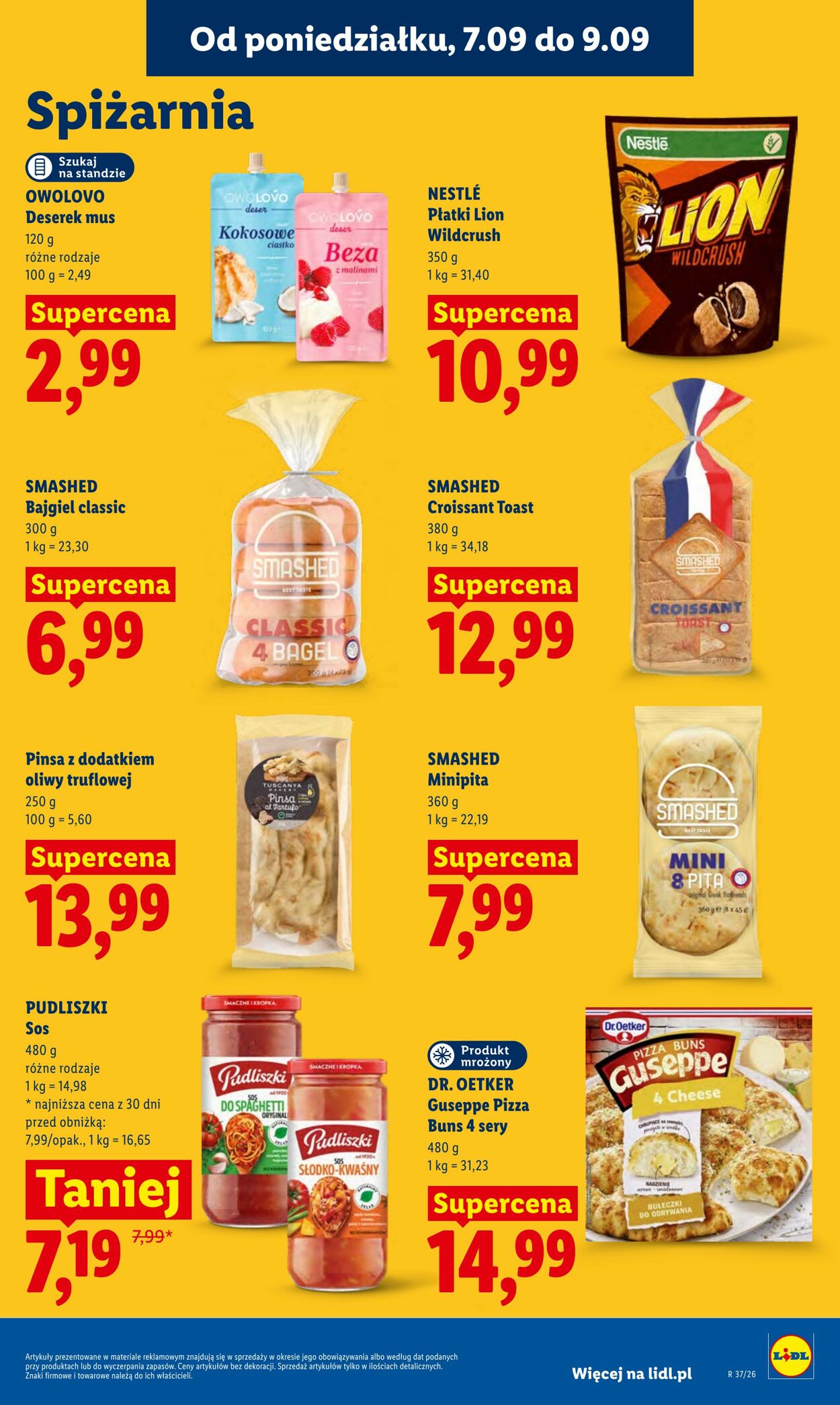 Gazetka Lidl 07.09.2026 - 09.09.2026
