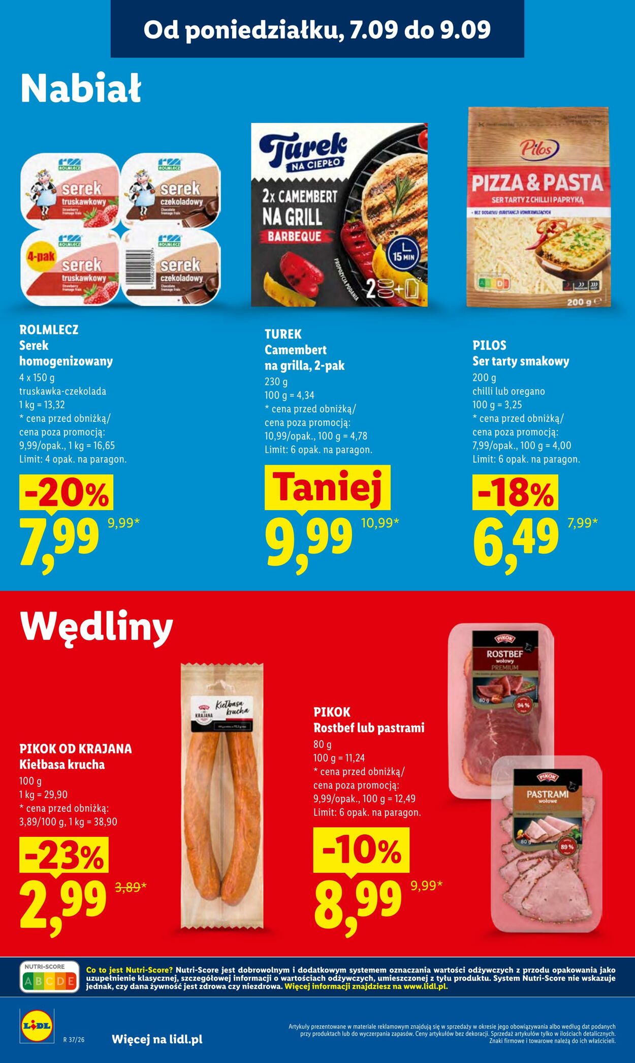 Gazetka Lidl 07.09.2026 - 09.09.2026
