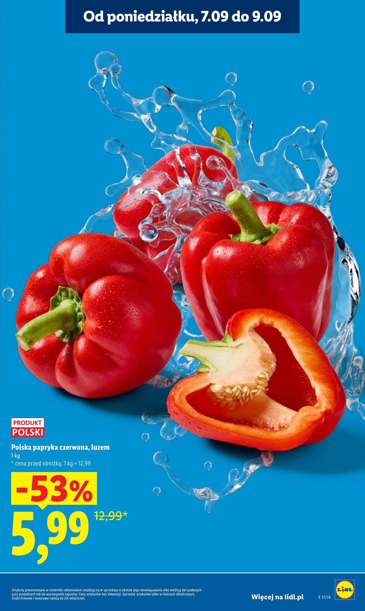 Gazetka Lidl 07.09.2026 - 09.09.2026