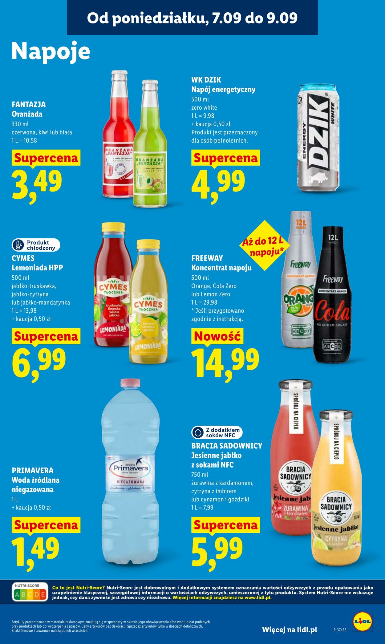 Gazetka Lidl 07.09.2026 - 09.09.2026