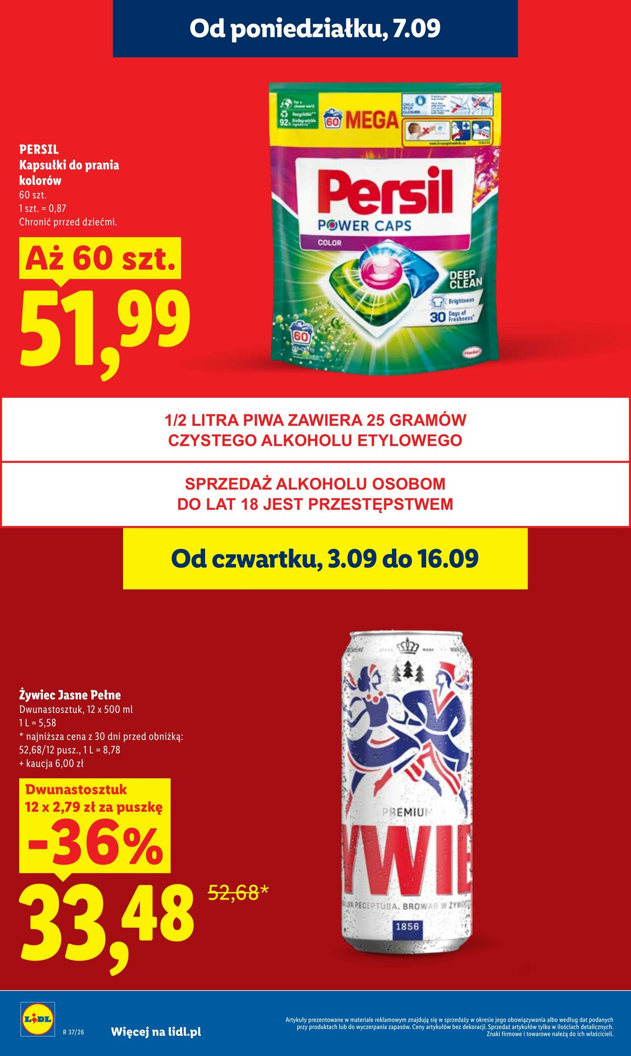 Gazetka Lidl 07.09.2026 - 09.09.2026