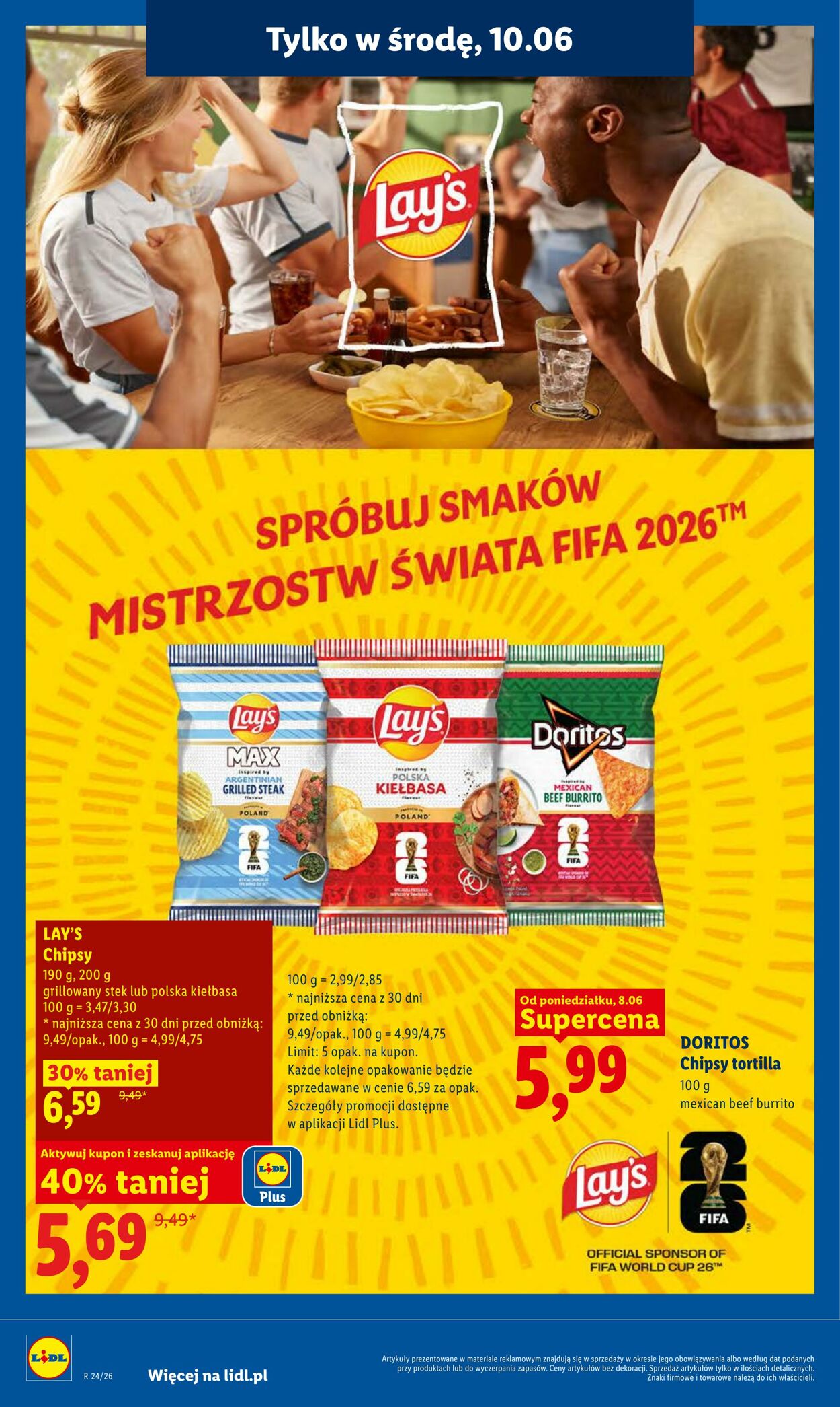 Gazetka Lidl 08.06.2026 - 10.06.2026