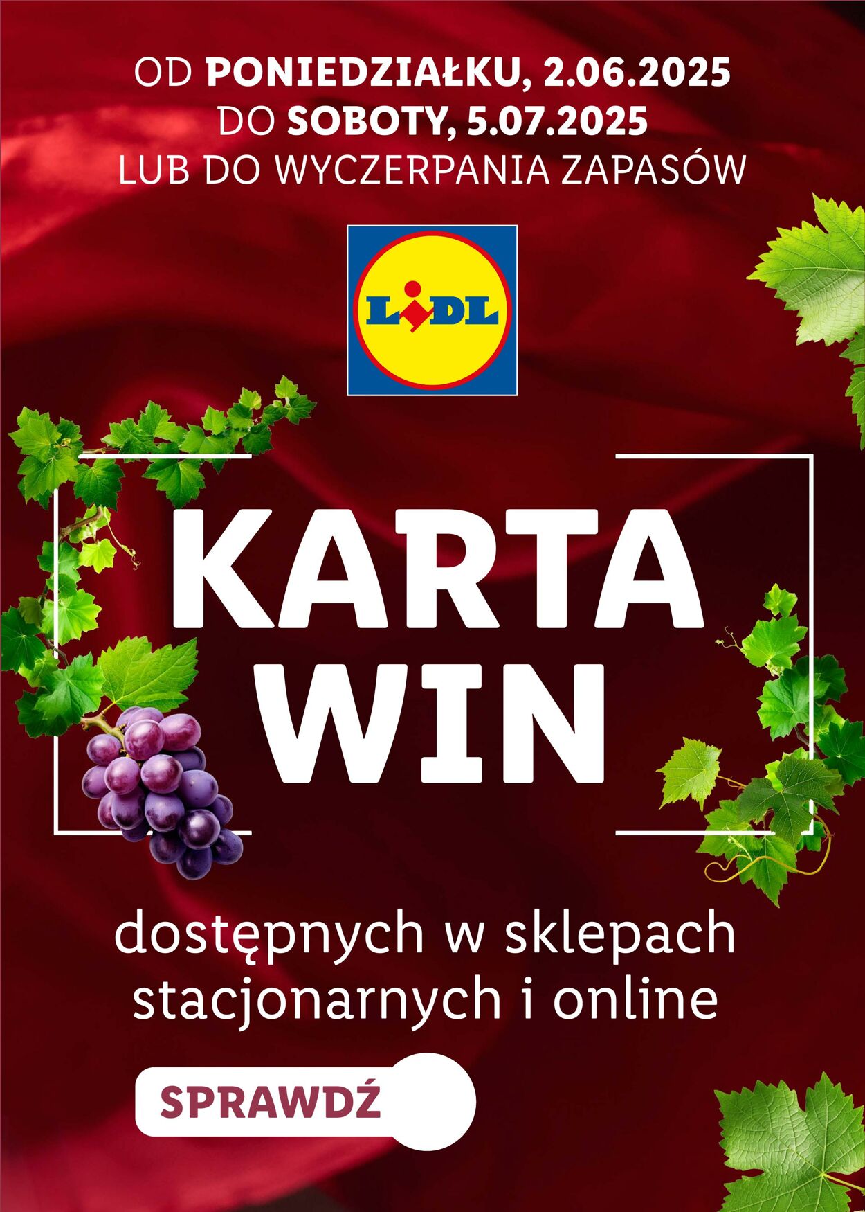 Gazetka Lidl - KARTA WIN 2 cze, 2025 - 5 lip, 2025