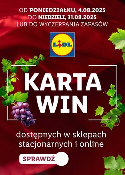 Gazetka Lidl 04.08.2025 - 31.08.2025