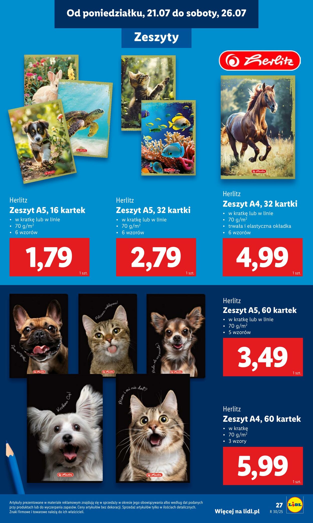 Gazetka Lidl 21.07.2025 - 30.08.2025