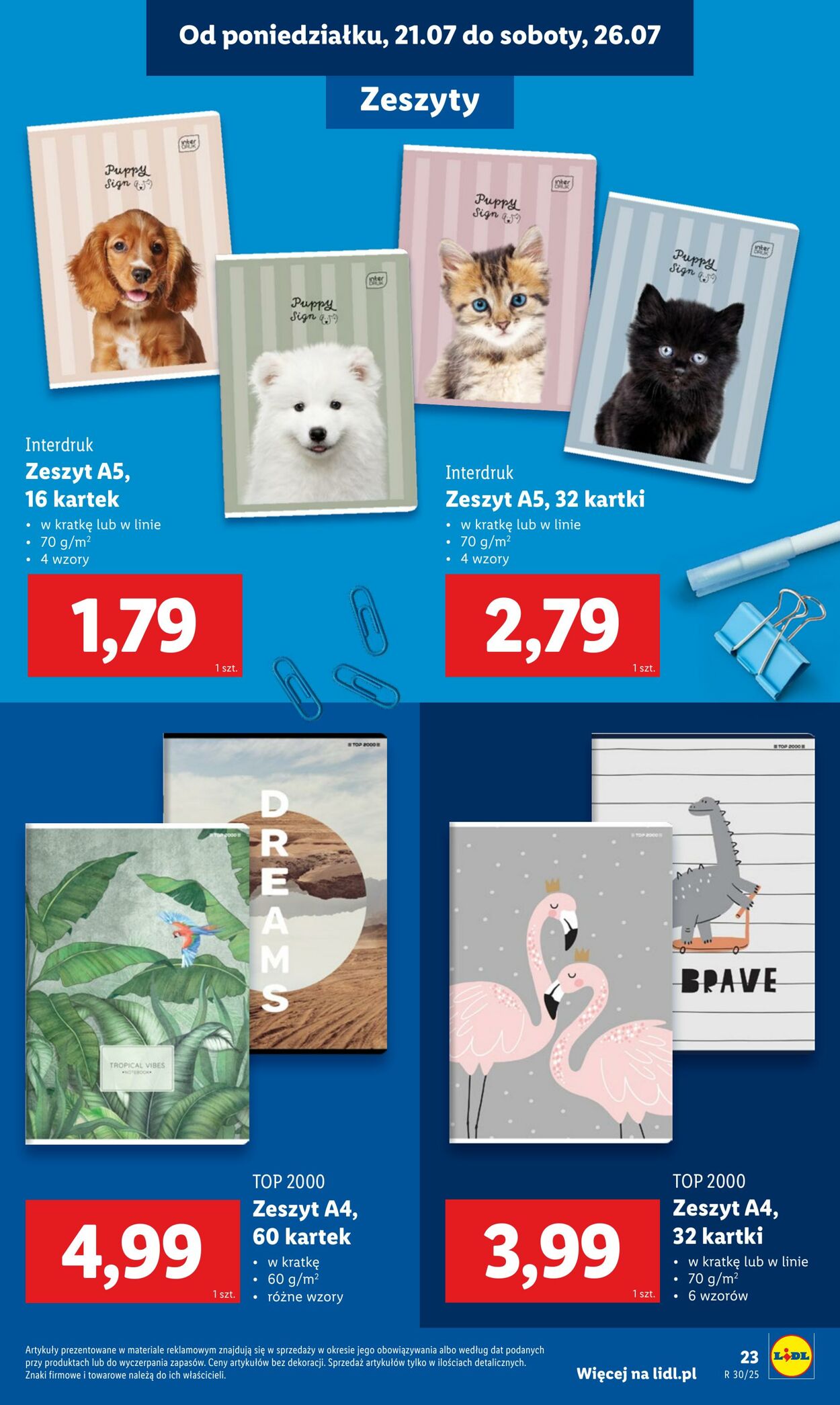 Gazetka Lidl 21.07.2025 - 30.08.2025