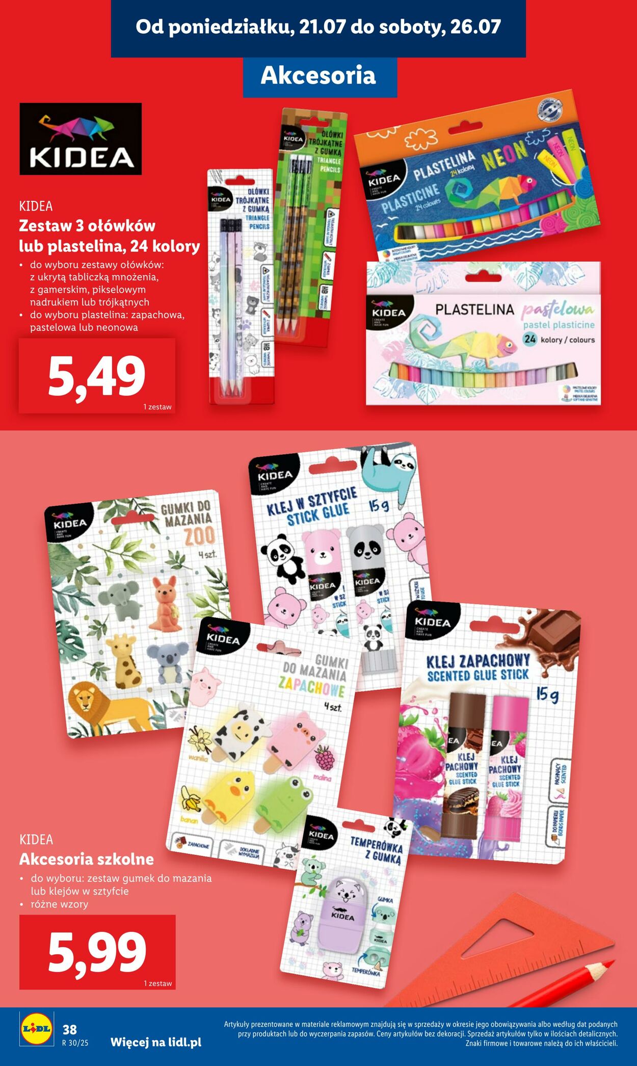 Gazetka Lidl 21.07.2025 - 30.08.2025