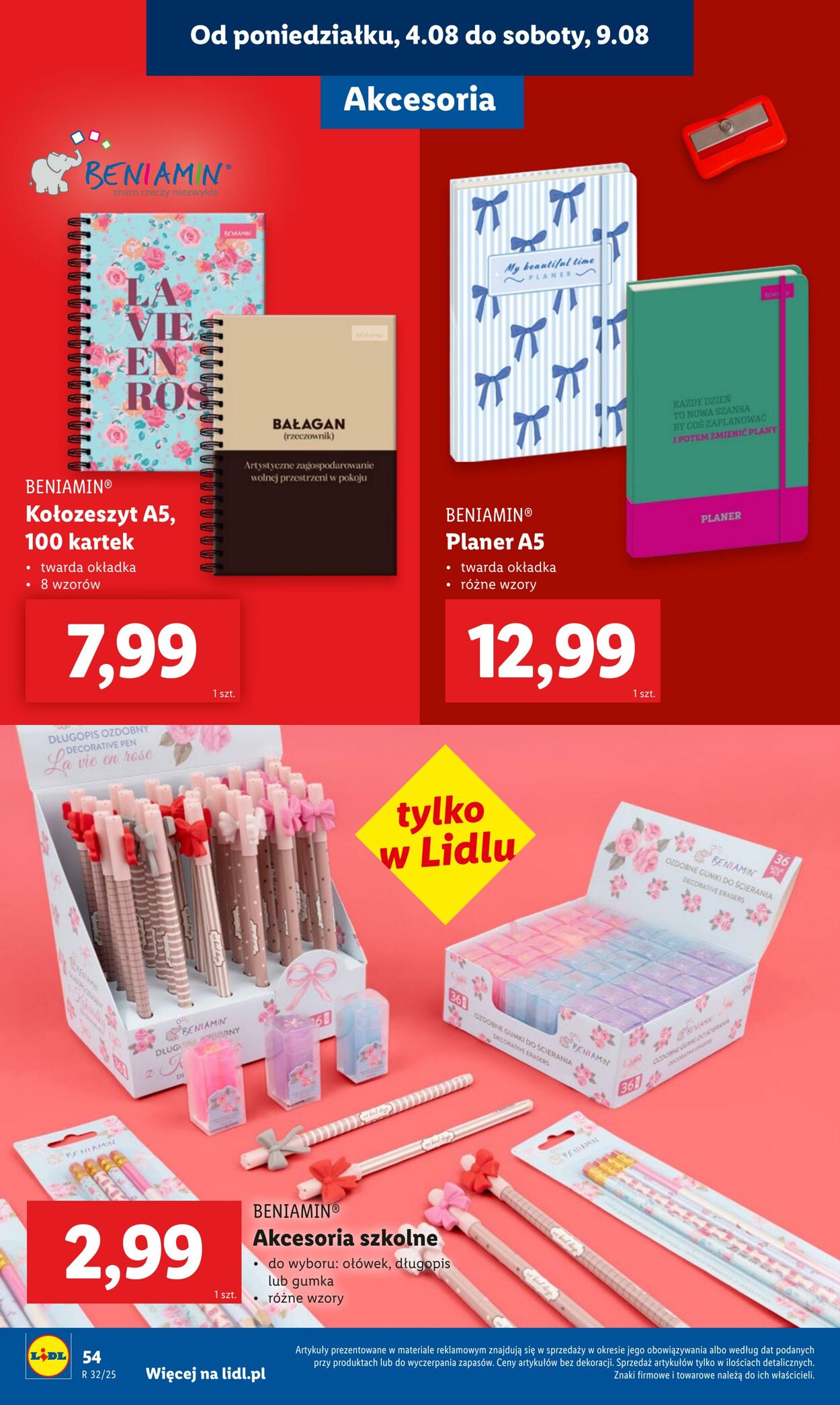 Gazetka Lidl 21.07.2025 - 30.08.2025