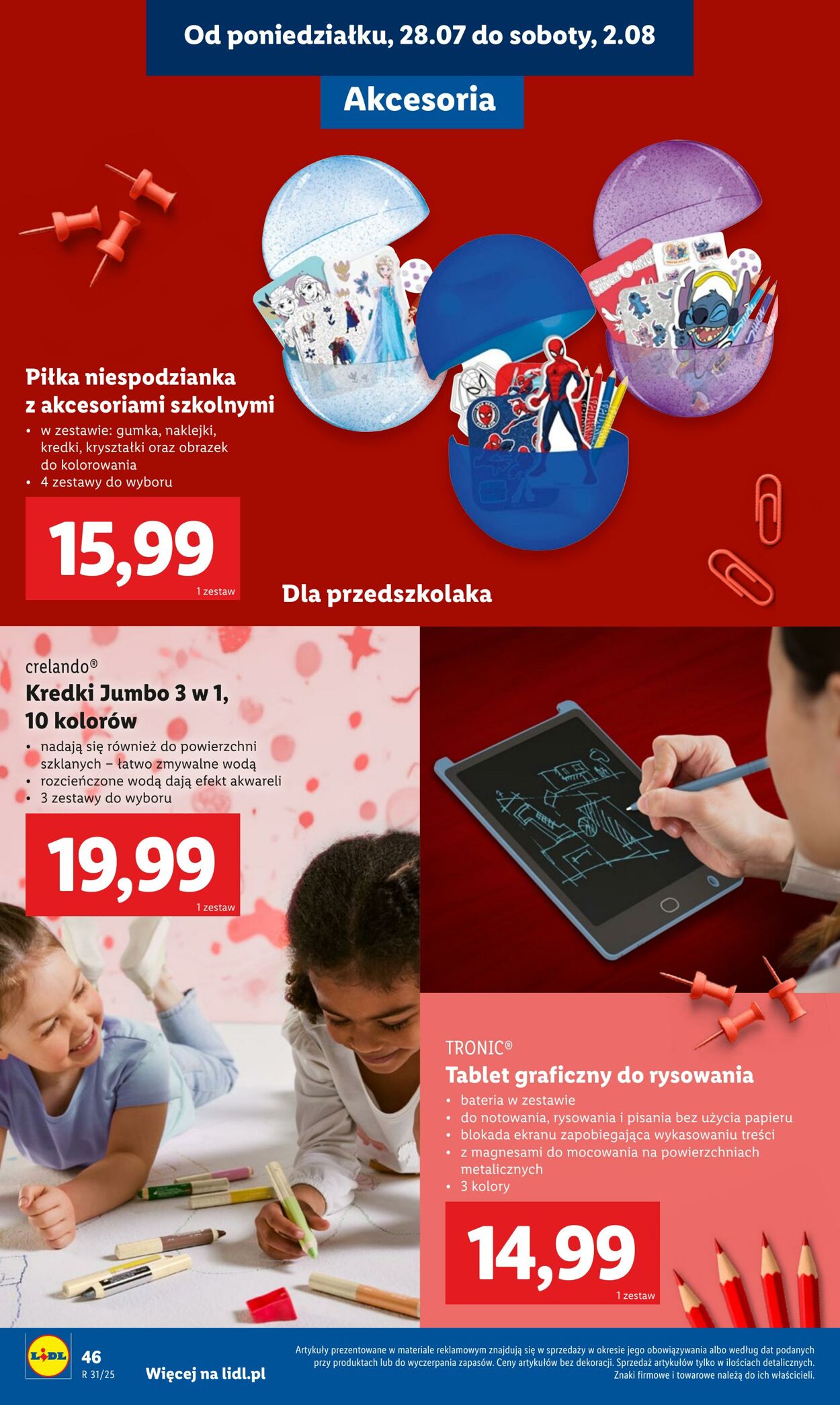 Gazetka Lidl 21.07.2025 - 30.08.2025