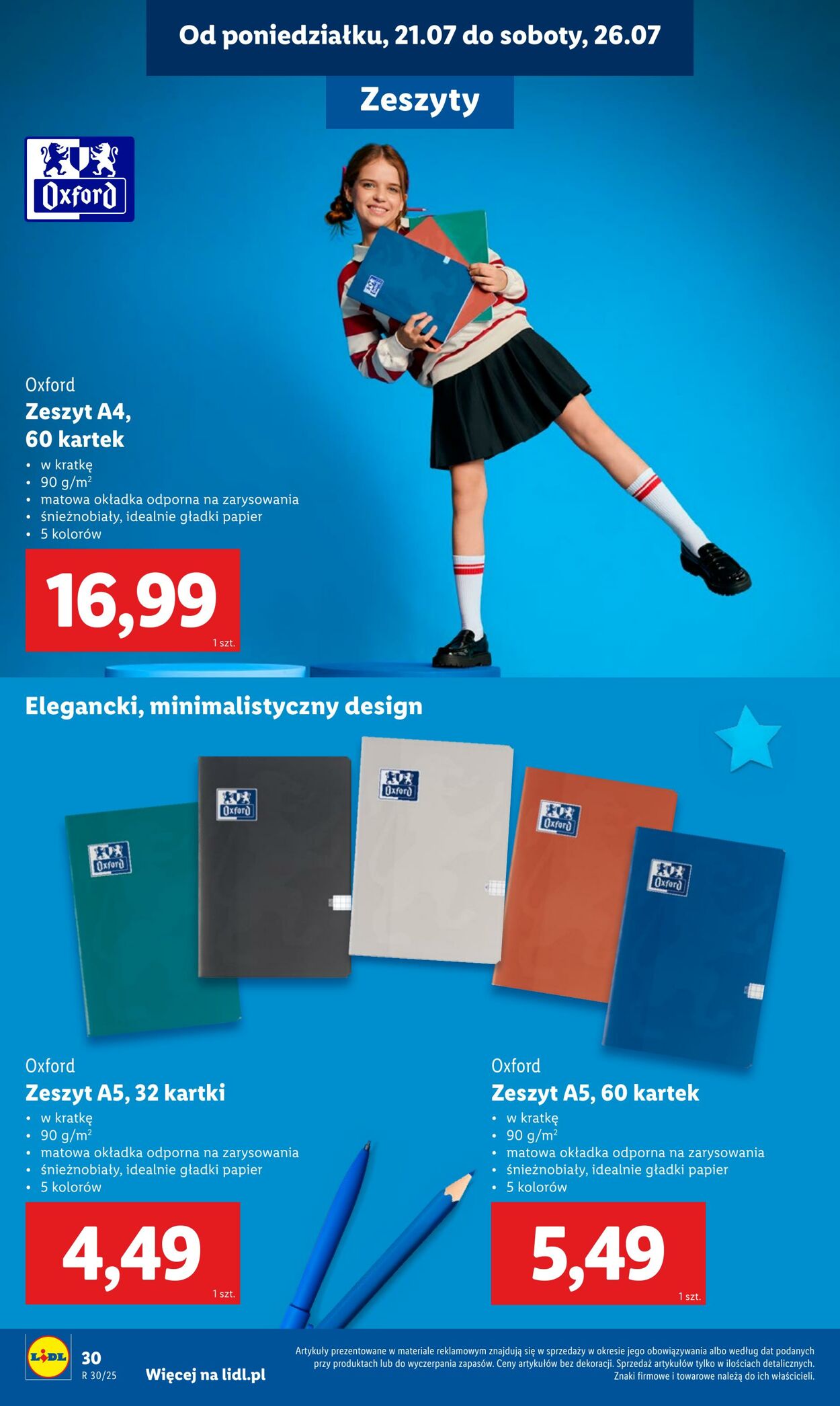 Gazetka Lidl 21.07.2025 - 30.08.2025