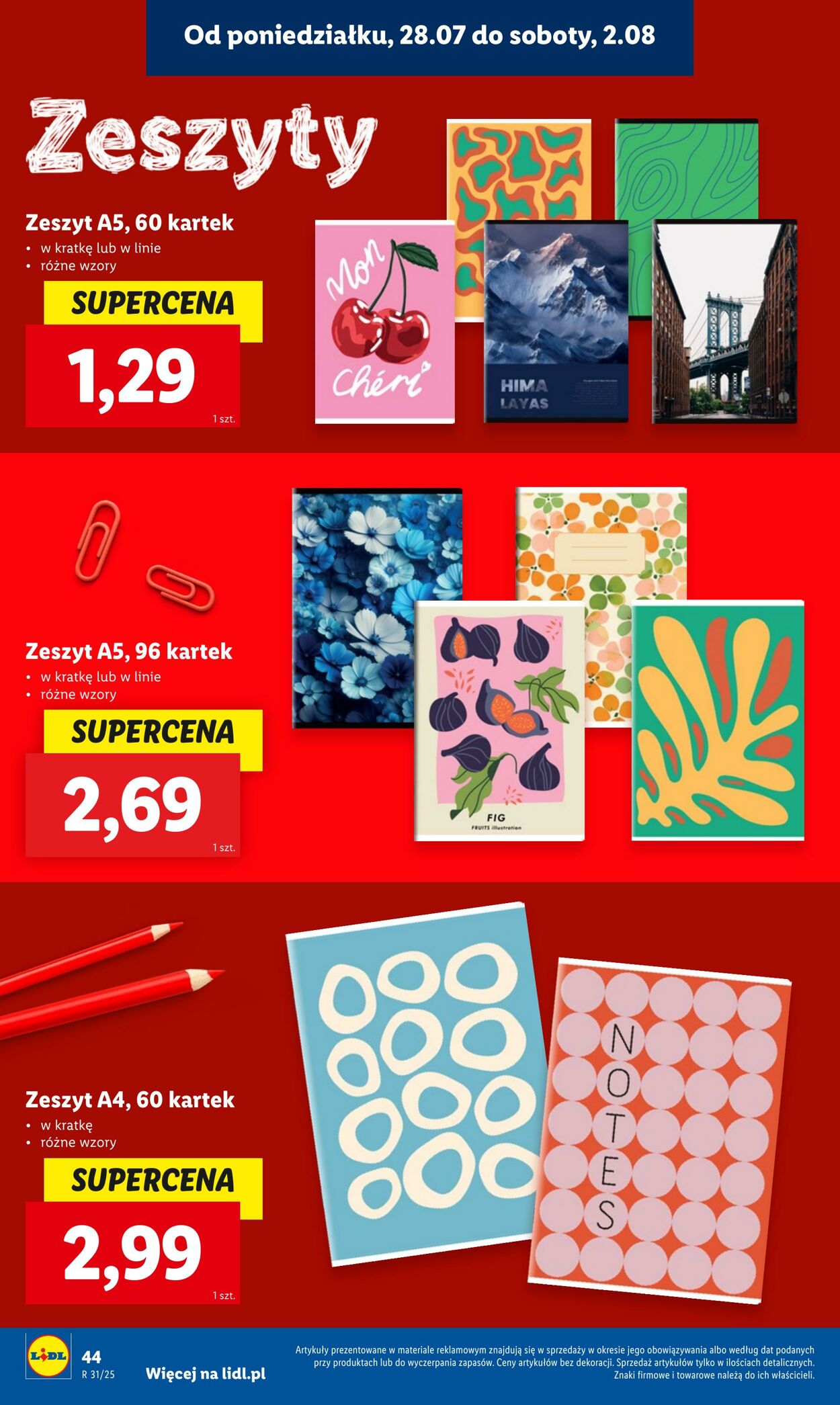 Gazetka Lidl 21.07.2025 - 30.08.2025