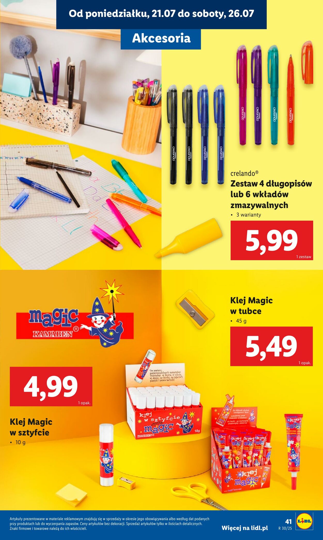 Gazetka Lidl 21.07.2025 - 30.08.2025