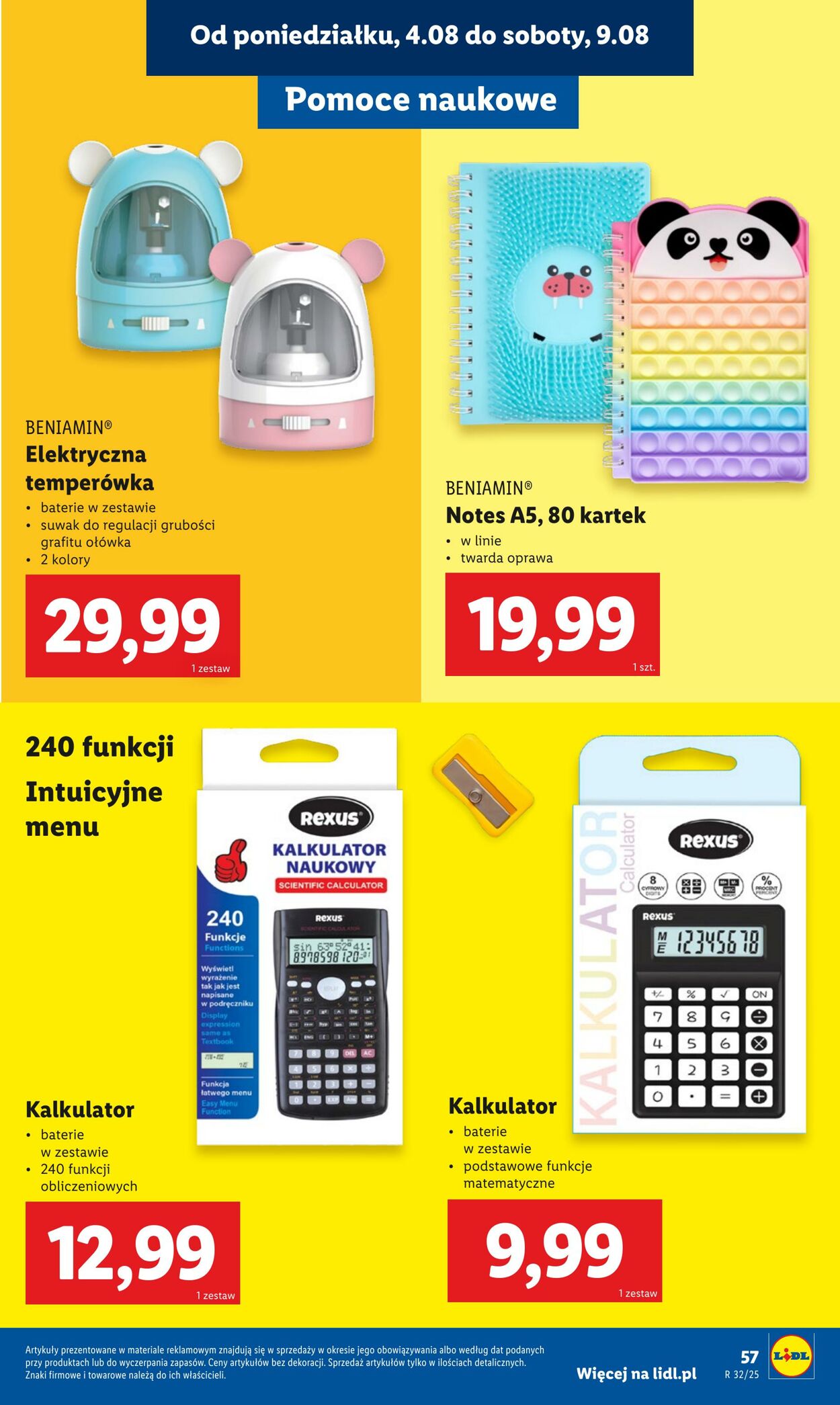 Gazetka Lidl 21.07.2025 - 30.08.2025