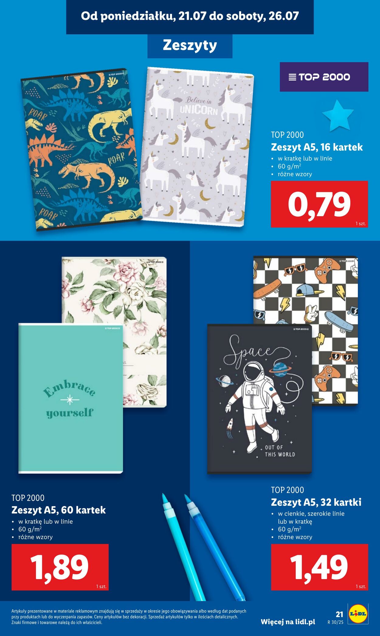 Gazetka Lidl 21.07.2025 - 30.08.2025