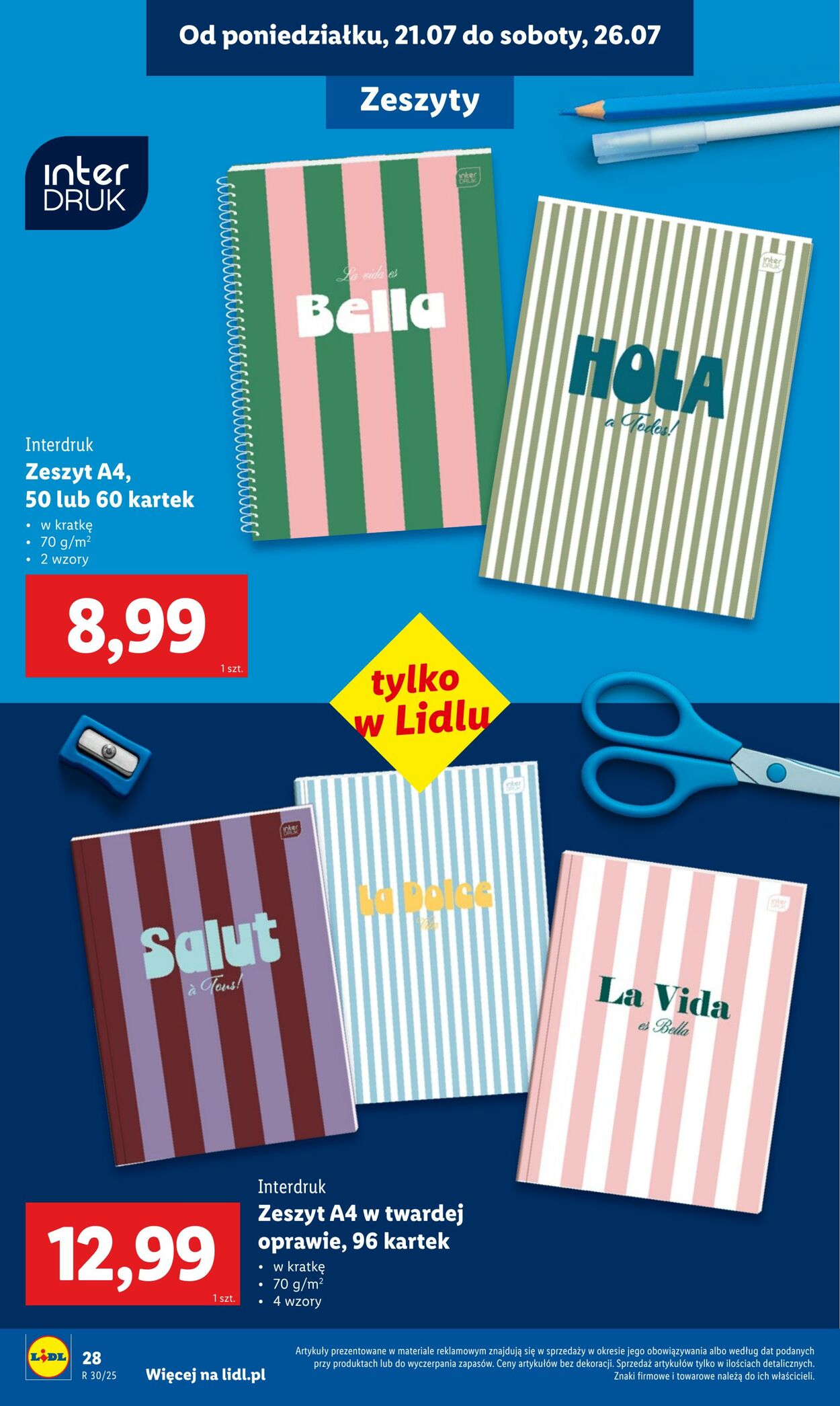 Gazetka Lidl 21.07.2025 - 30.08.2025