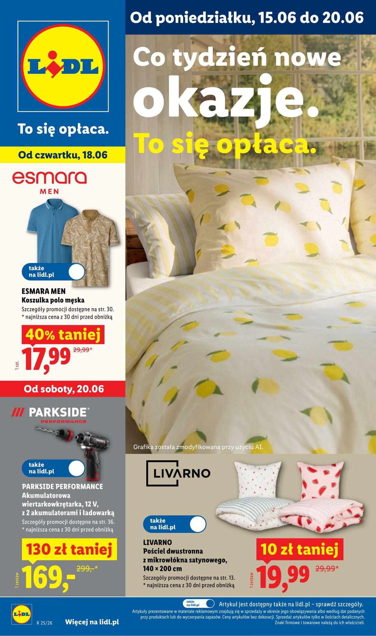 Gazetka Lidl 15.06.2026 - 20.06.2026
