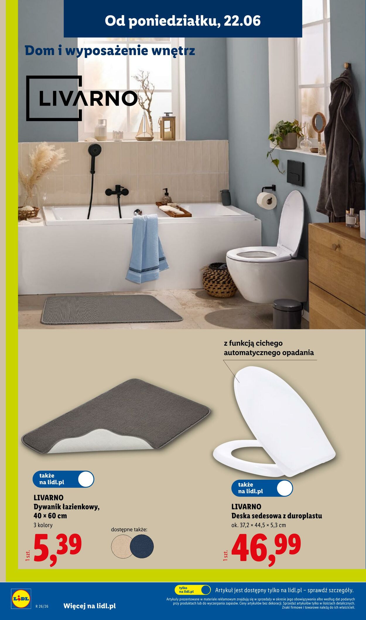 Gazetka Lidl 22.06.2026 - 27.06.2026