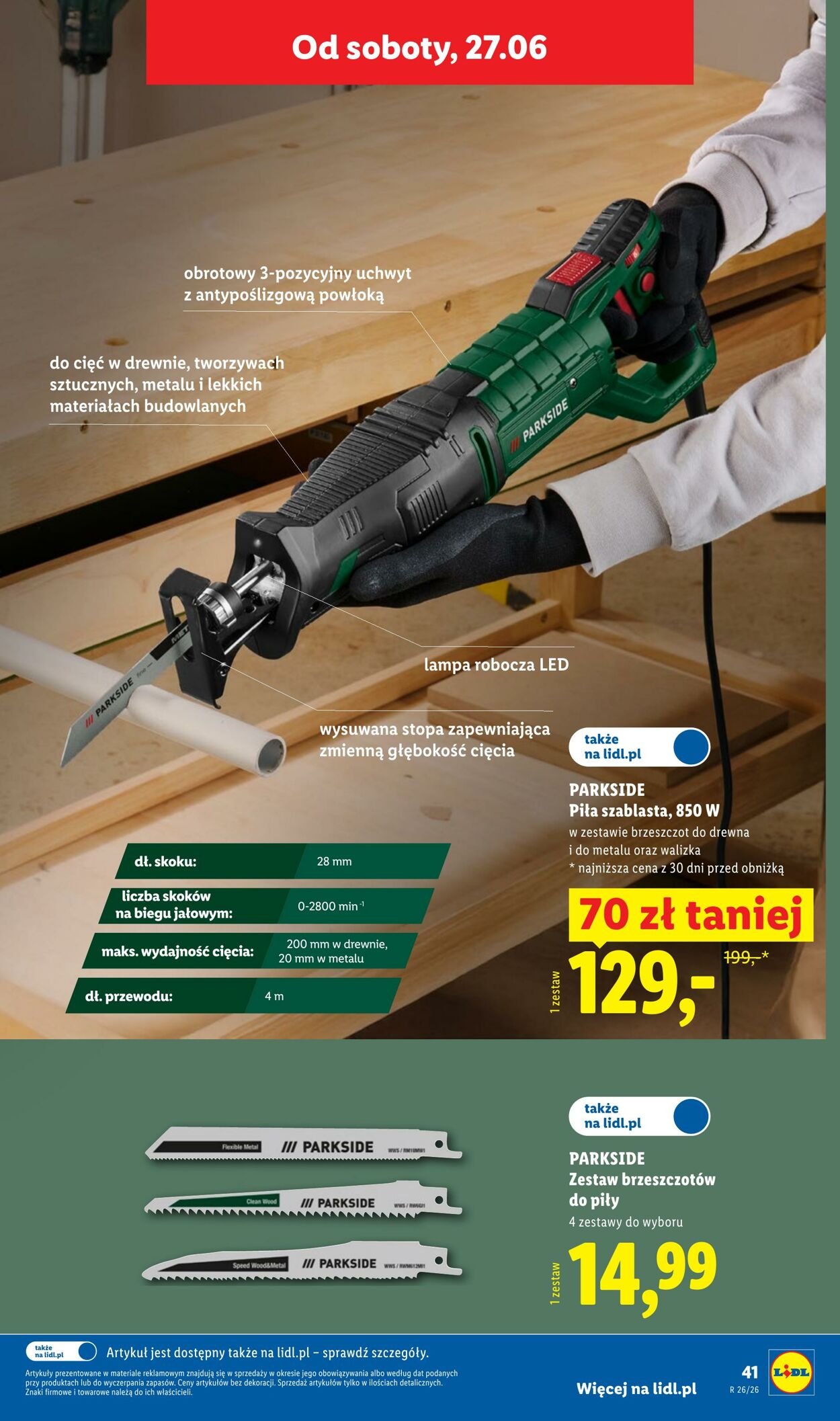 Gazetka Lidl 22.06.2026 - 27.06.2026