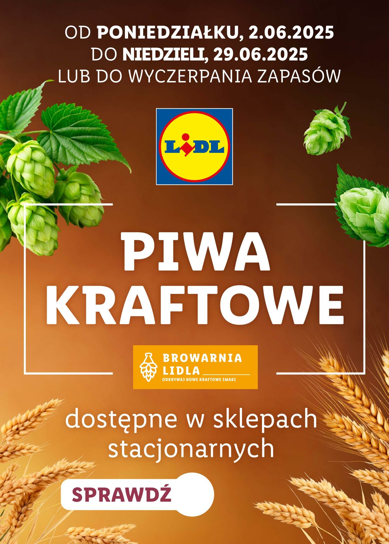 Gazetka Lidl - KRAFTOWE SMAKI NA CZERWIEC 2 cze, 2025 - 29 cze, 2025