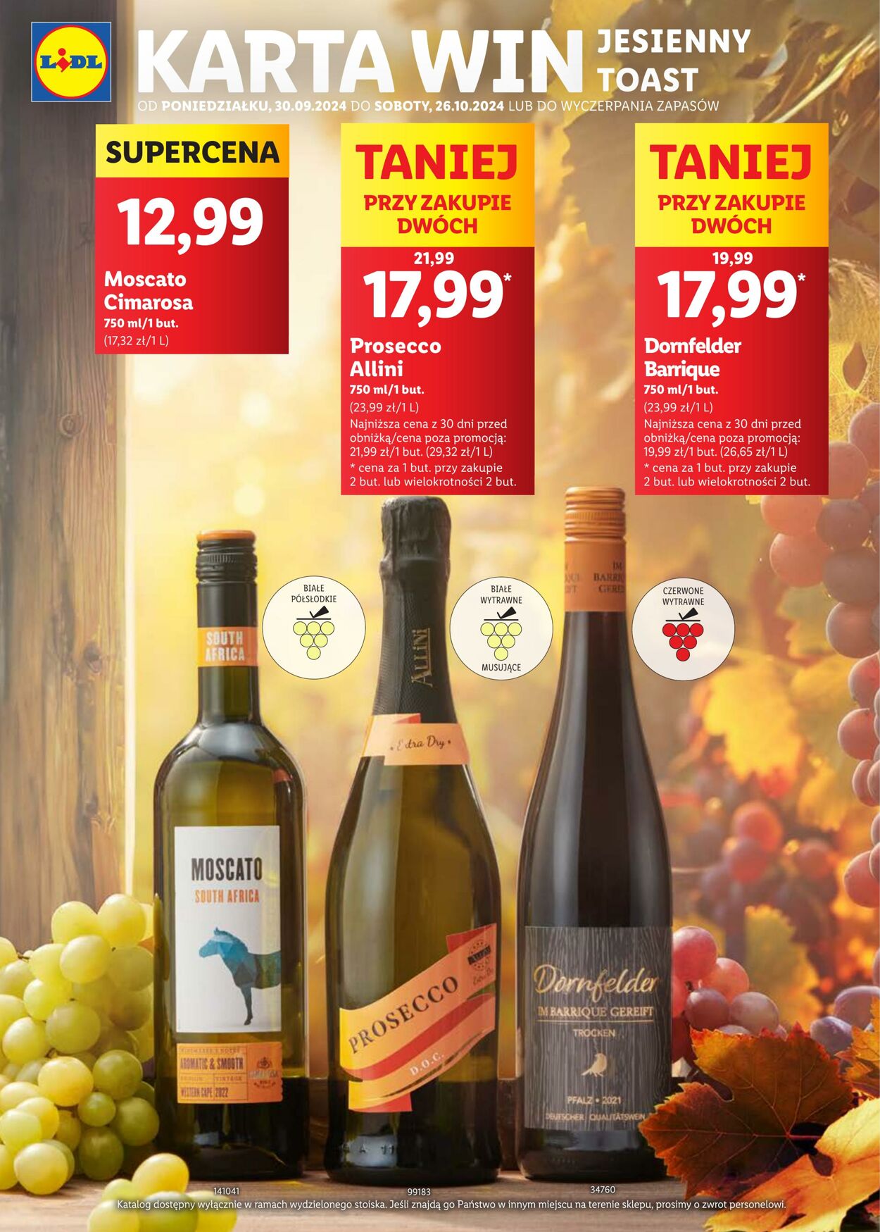 Gazetka Lidl 30.09.2024 - 26.10.2024