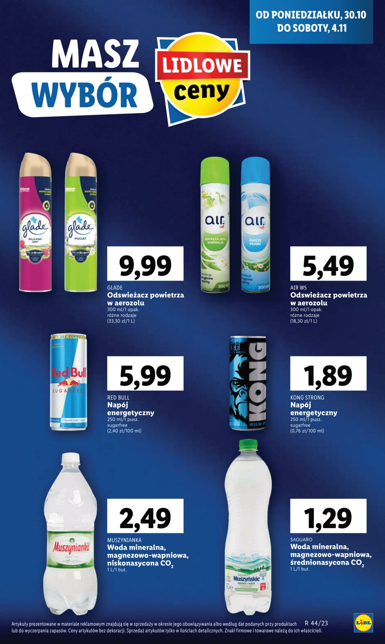 Gazetka Lidl 30.10.2023 - 31.10.2023