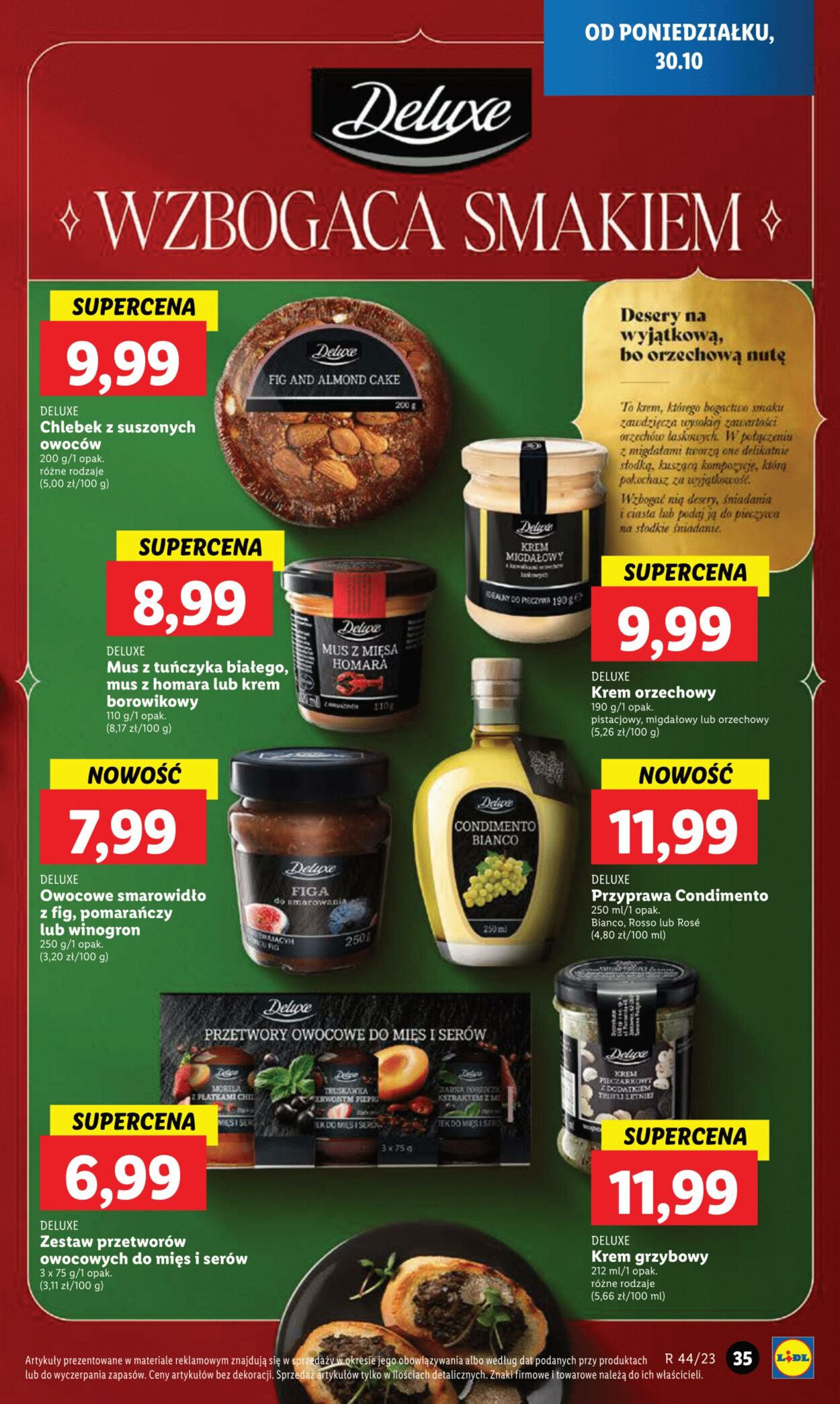 Gazetka Lidl 30.10.2023 - 31.10.2023