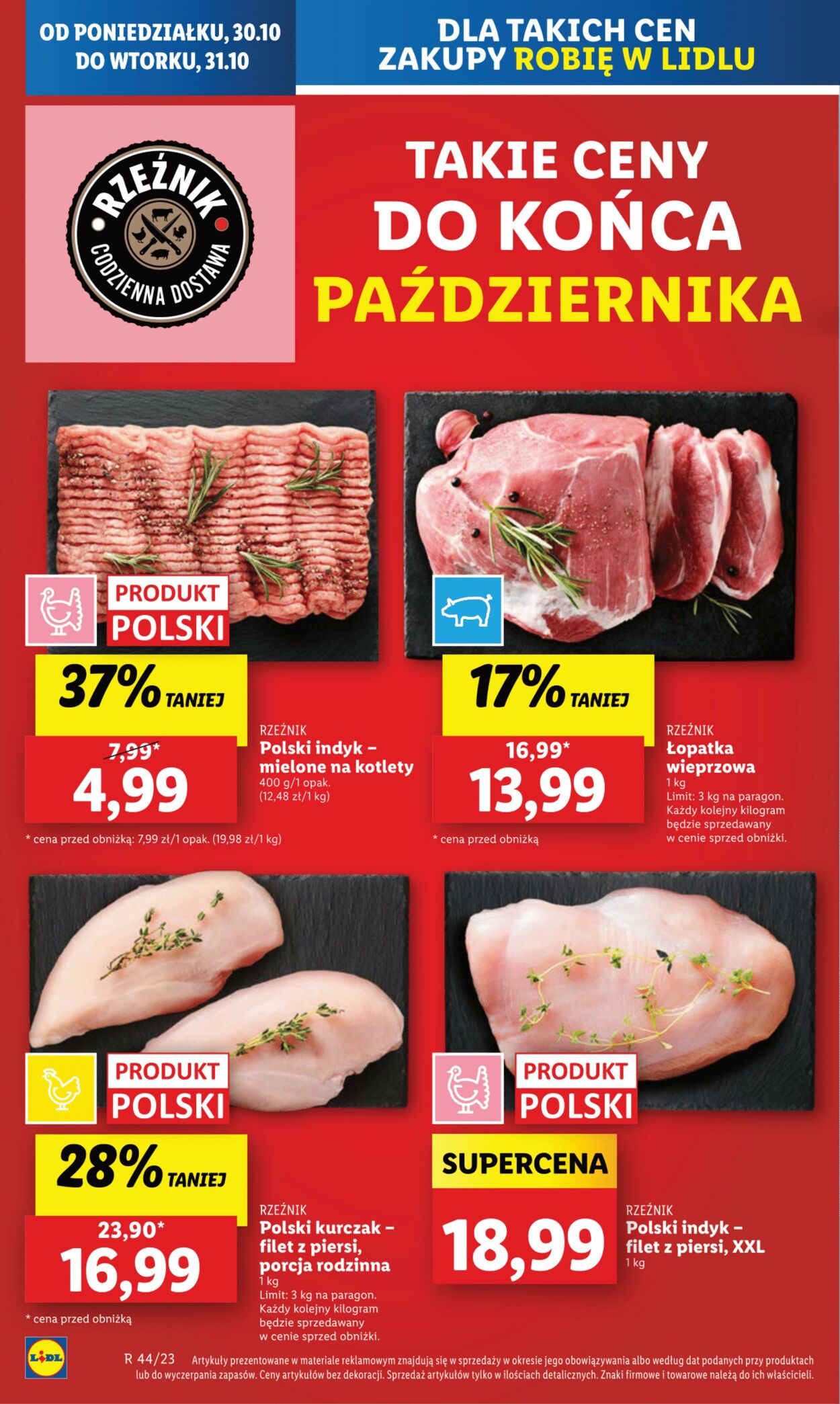 Gazetka Lidl 30.10.2023 - 31.10.2023