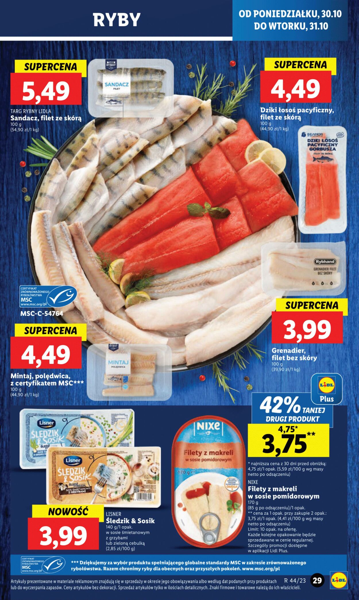 Gazetka Lidl 30.10.2023 - 31.10.2023