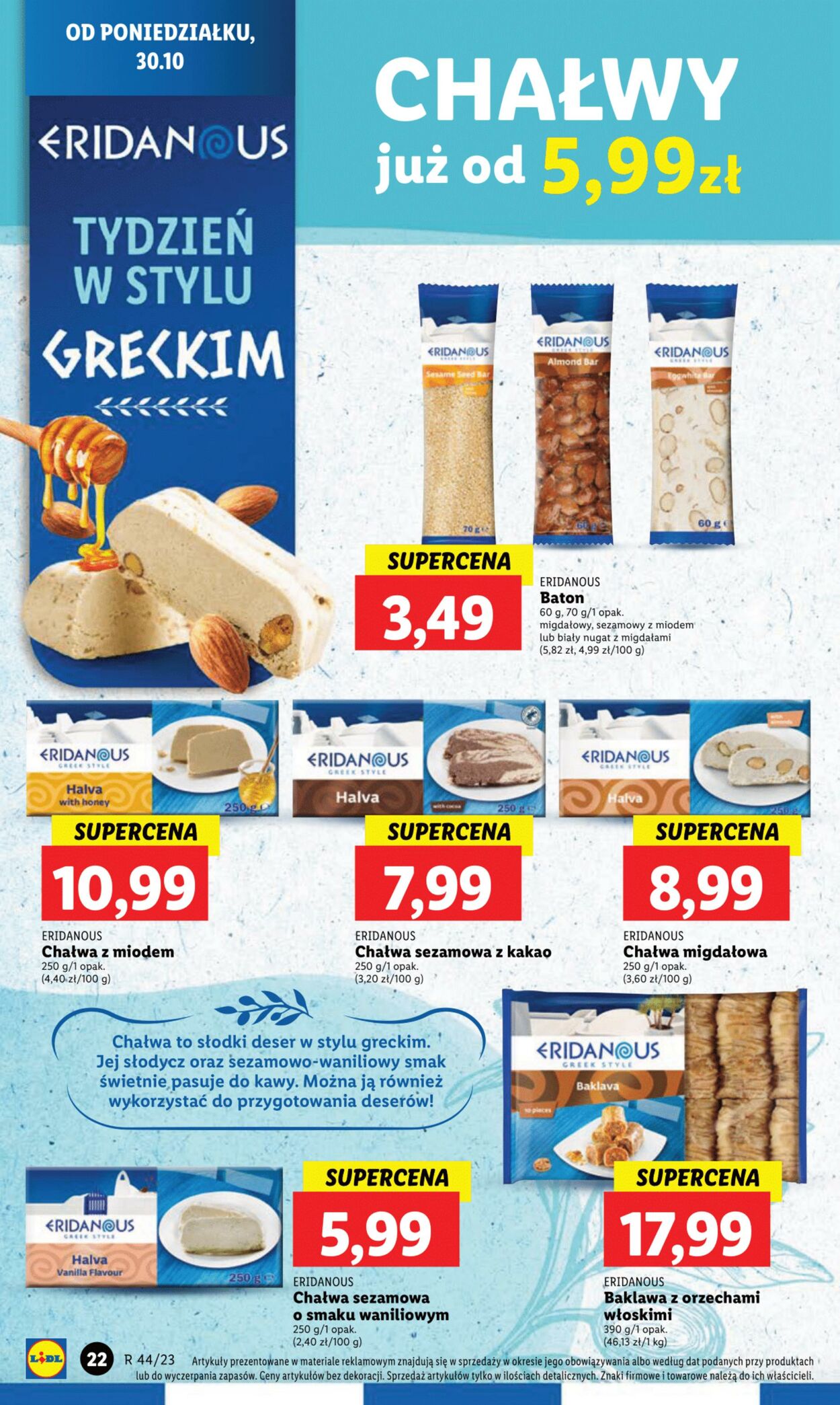 Gazetka Lidl 30.10.2023 - 31.10.2023