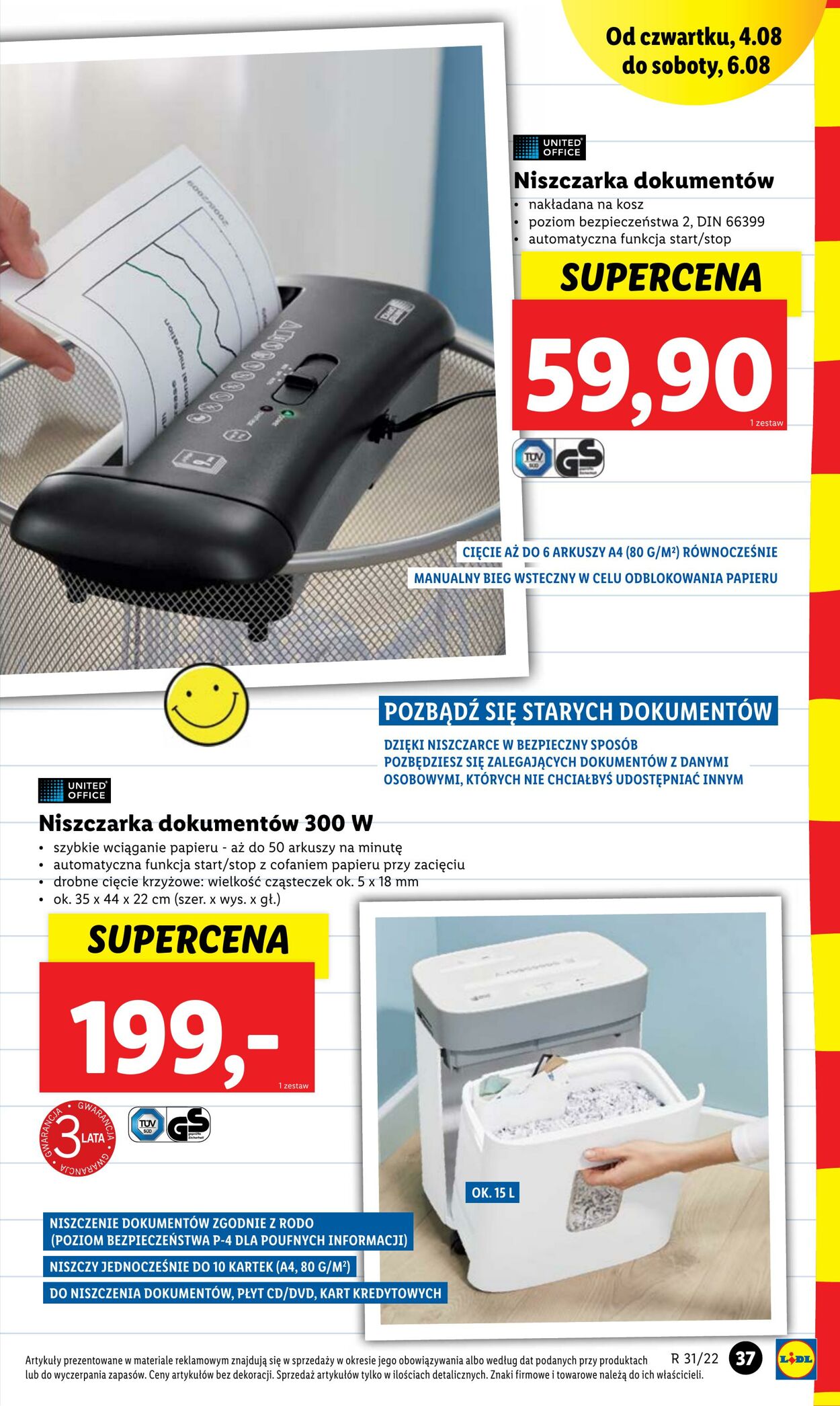 Gazetka Lidl 01.08.2022 - 06.08.2022