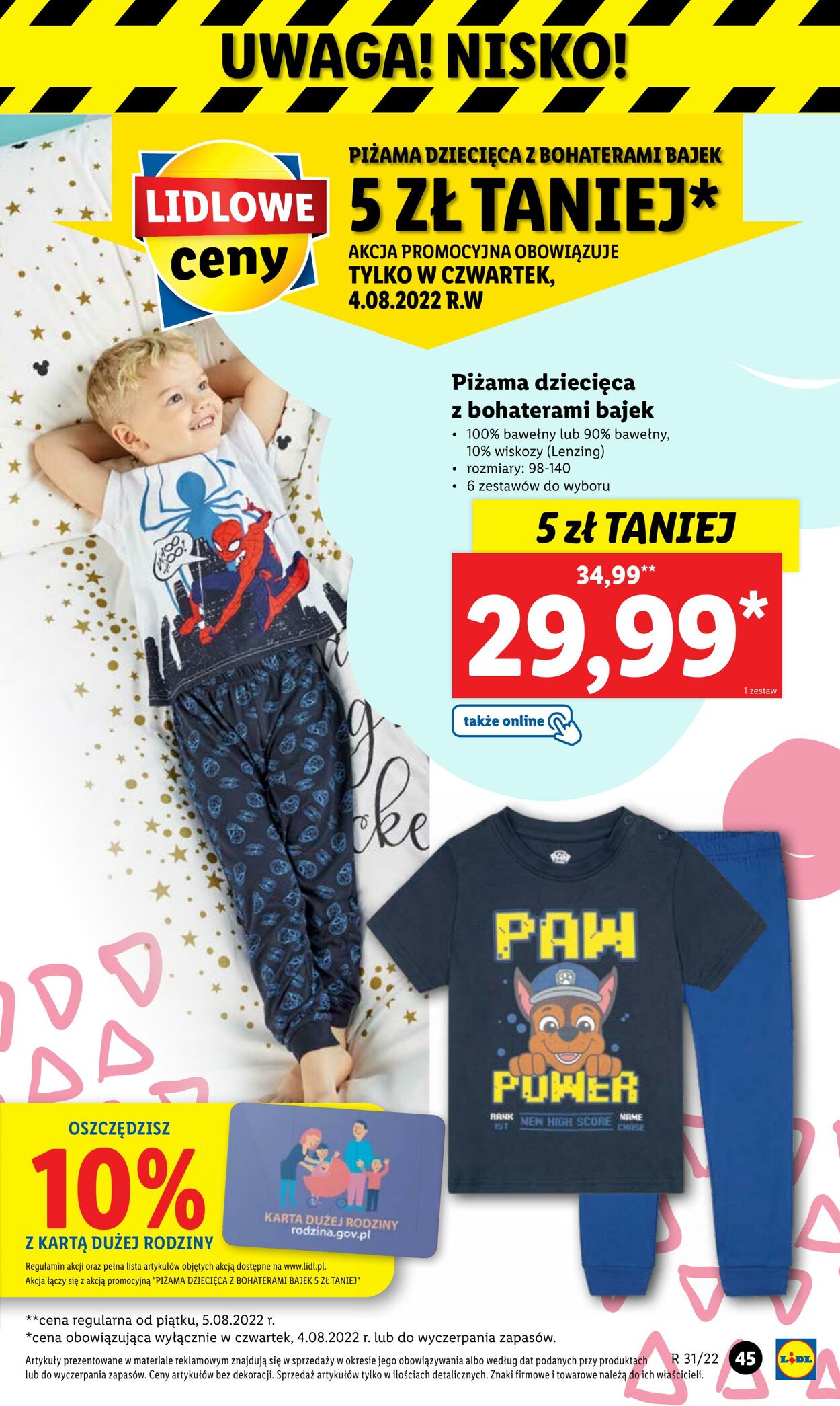 Gazetka Lidl 01.08.2022 - 06.08.2022