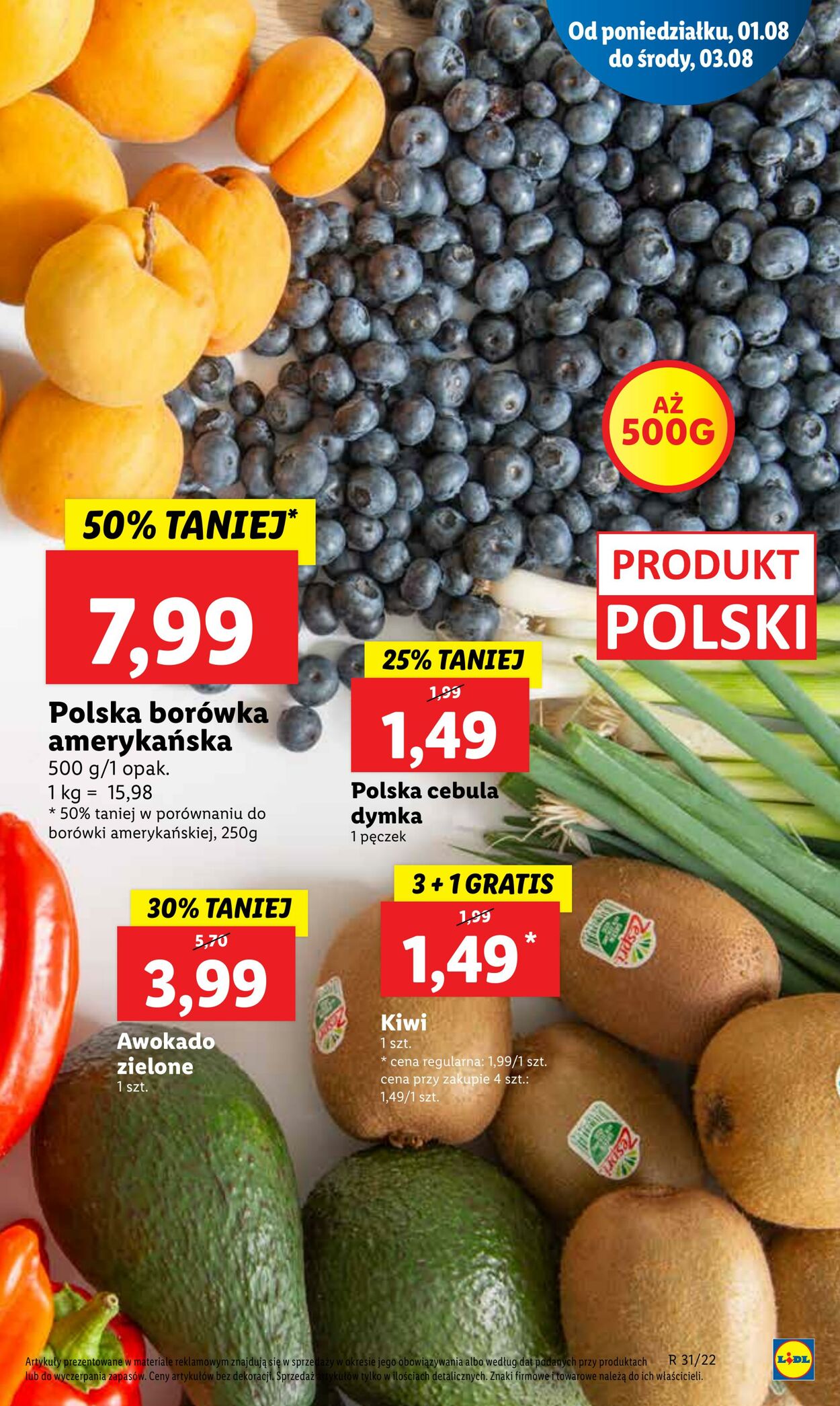 Gazetka Lidl 01.08.2022 - 03.08.2022