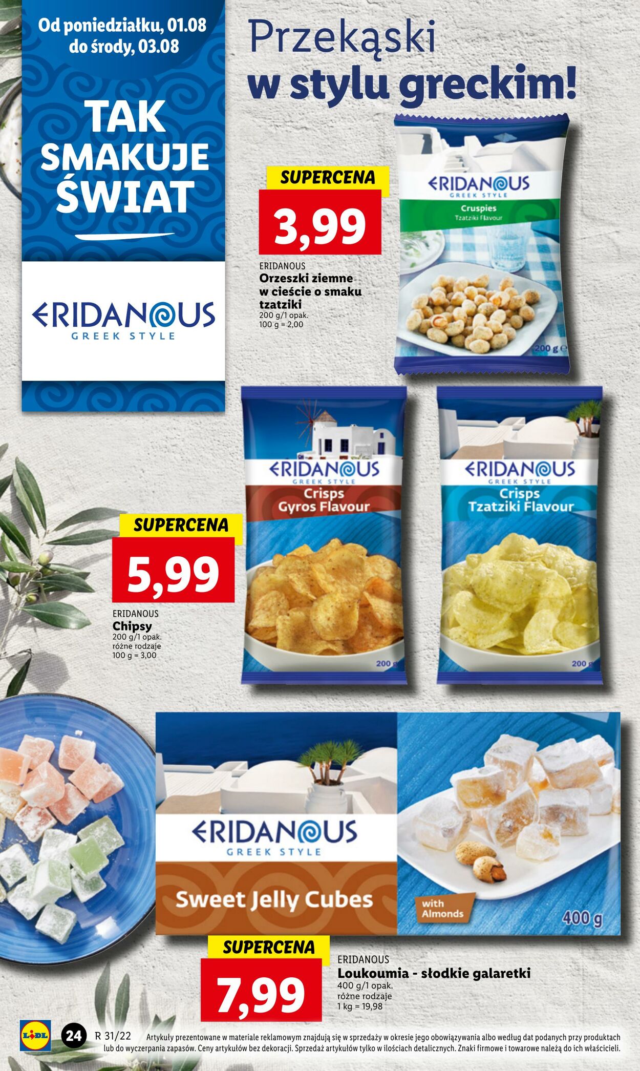 Gazetka Lidl 01.08.2022 - 03.08.2022