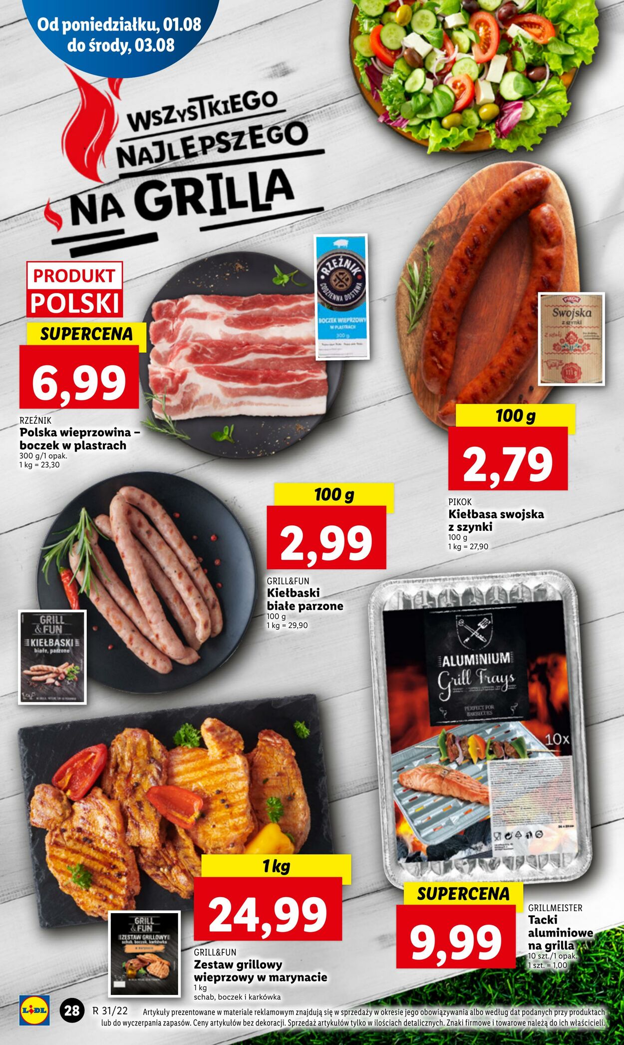 Gazetka Lidl 01.08.2022 - 03.08.2022