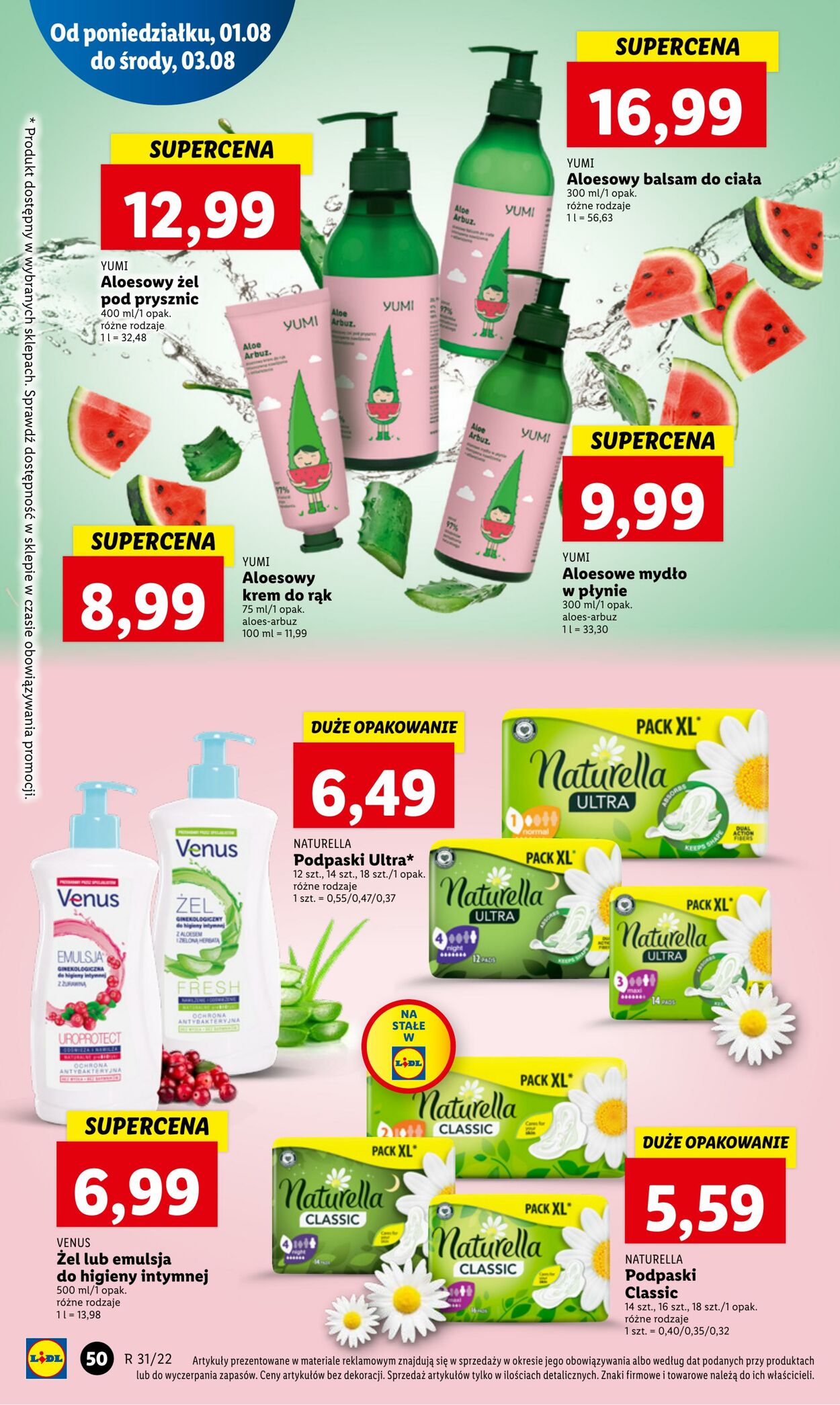 Gazetka Lidl 01.08.2022 - 03.08.2022