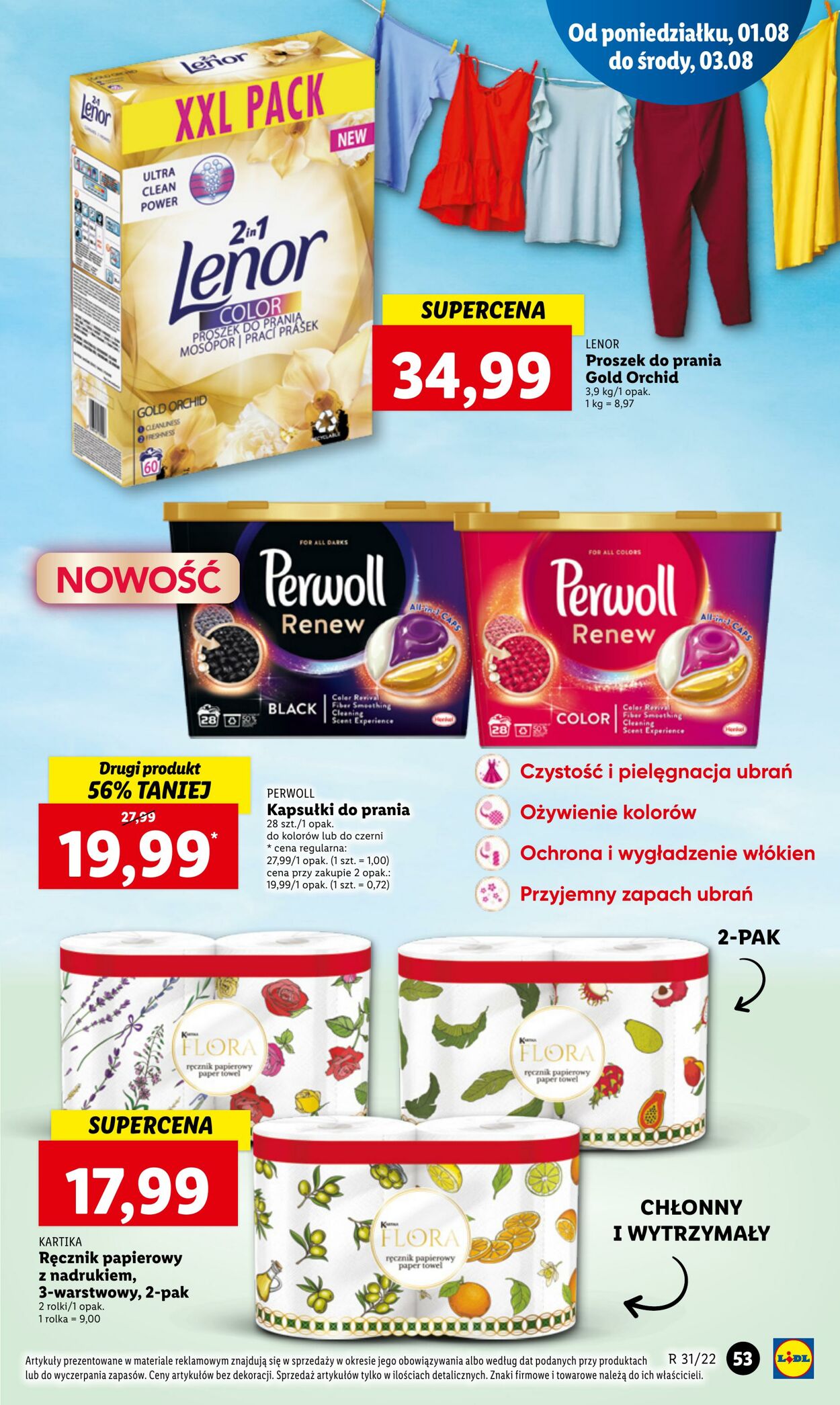 Gazetka Lidl 01.08.2022 - 03.08.2022