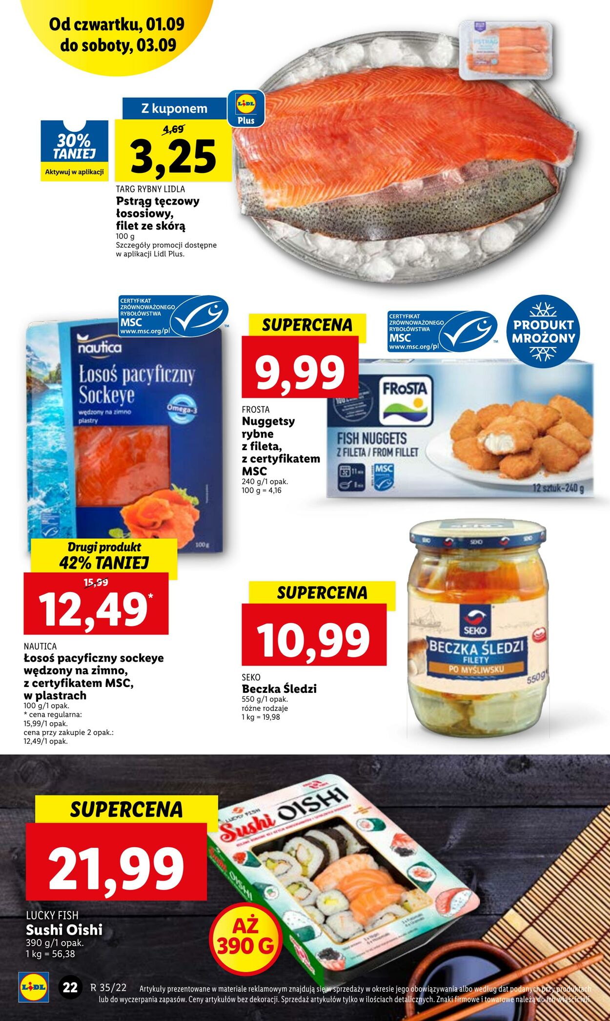 Gazetka Lidl 01.09.2022 - 03.09.2022